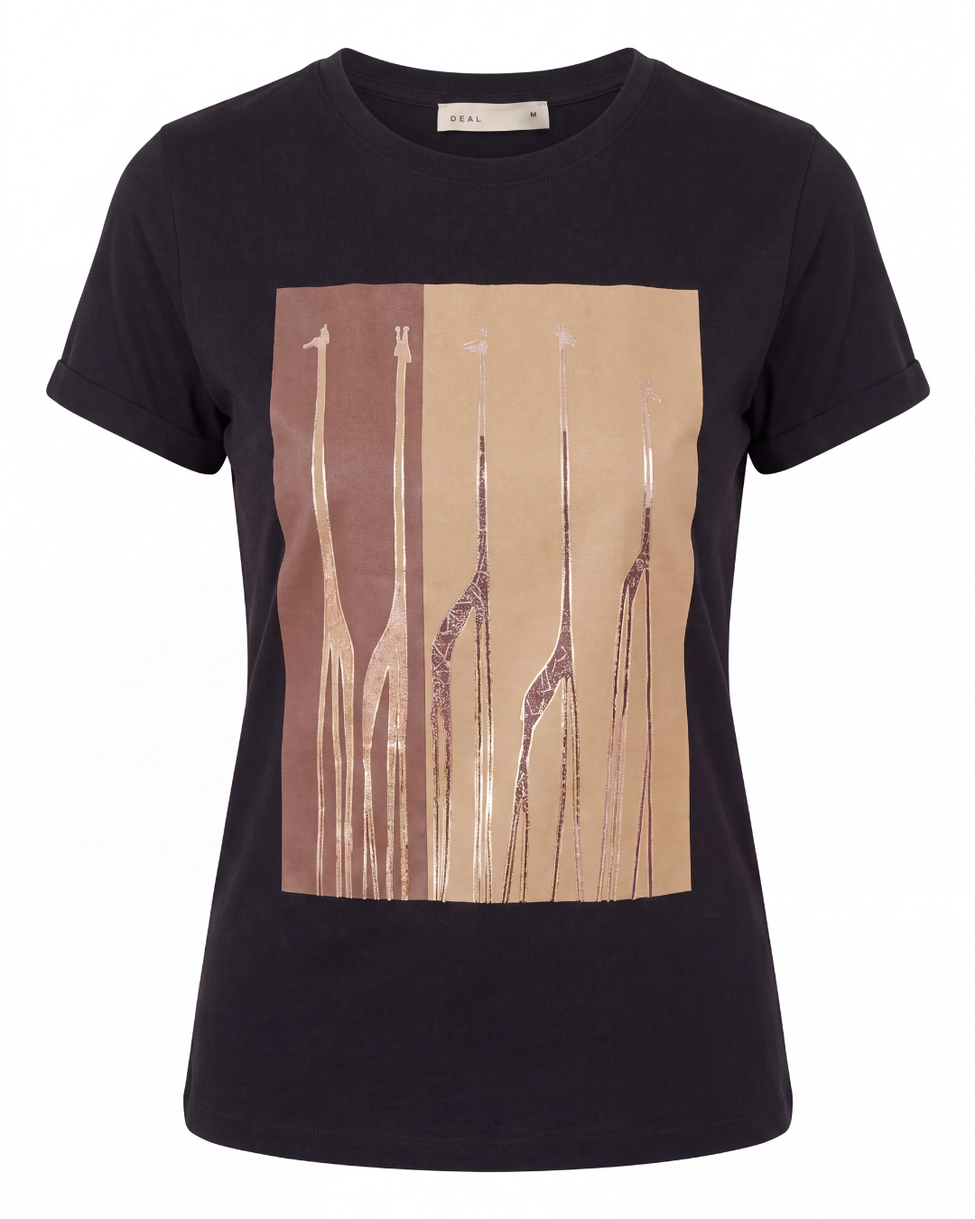 Giraffe Silhouette Print Tee