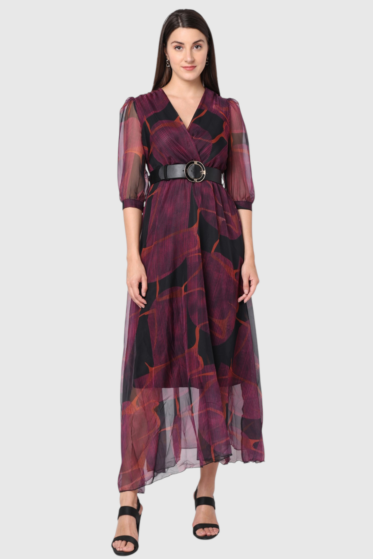 Wrap Maxi Dress