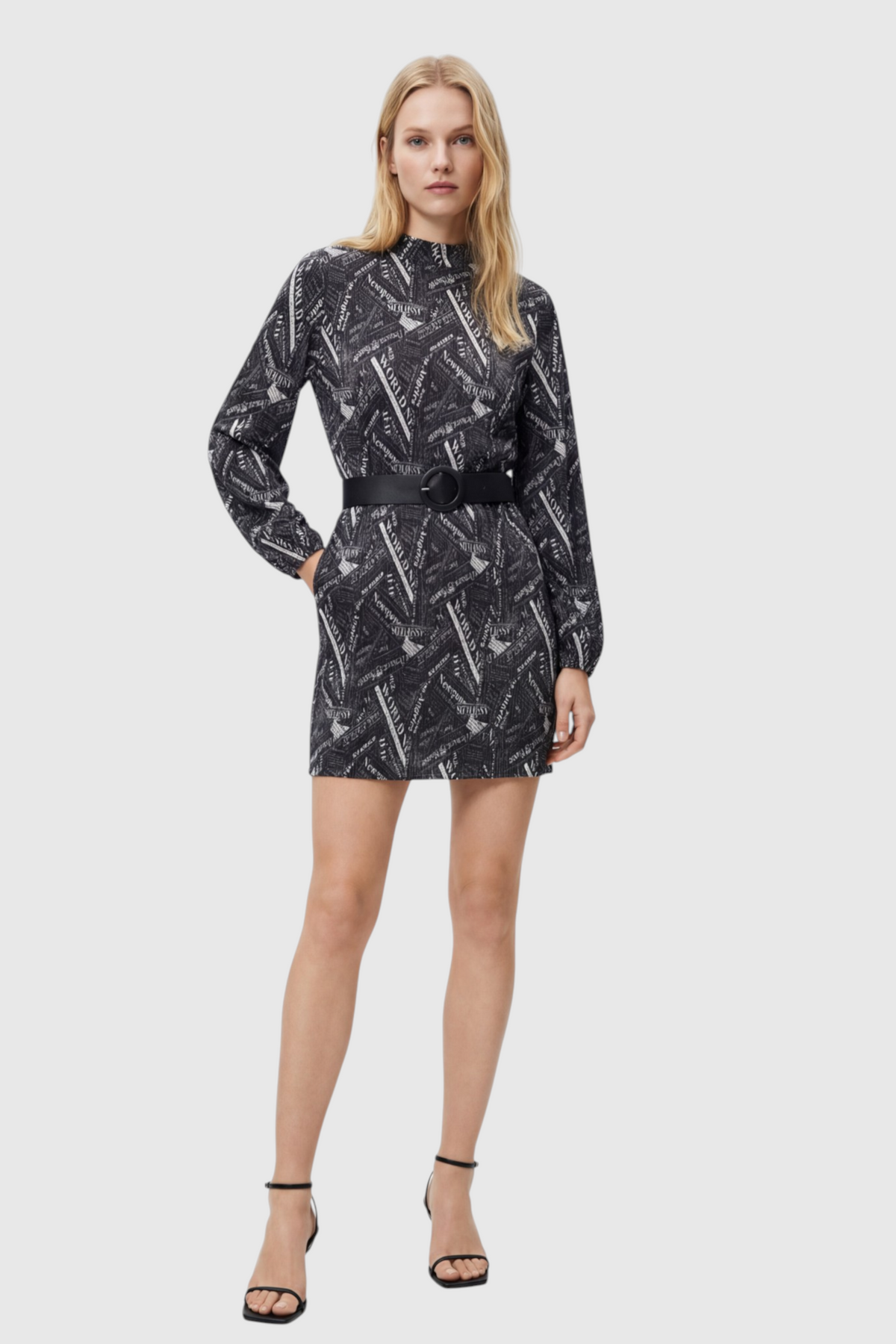 Printed Shift Dress