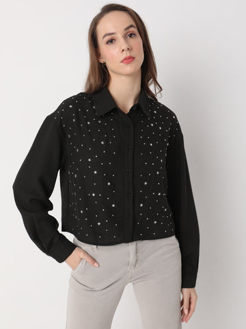 Women’s Star Print Shirt