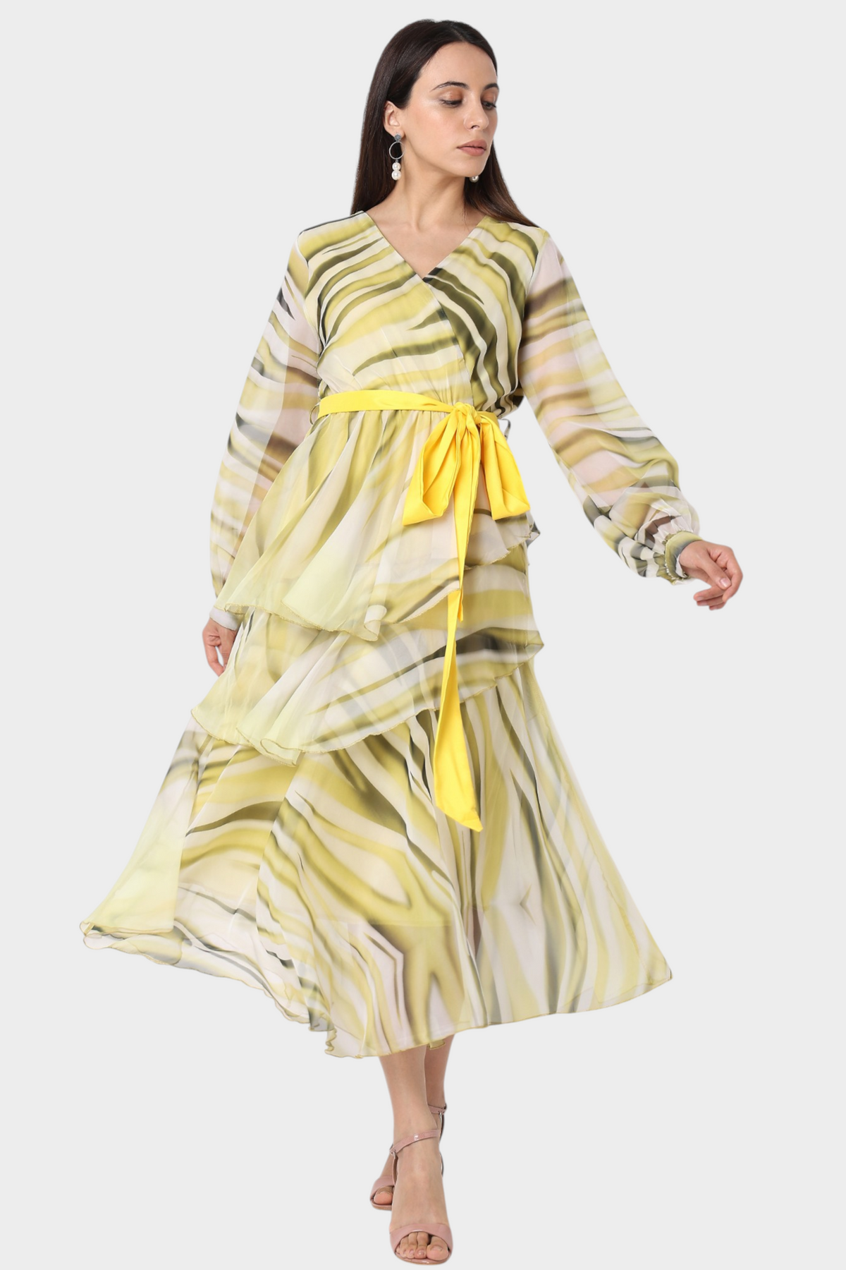 Printed Maxi Dress