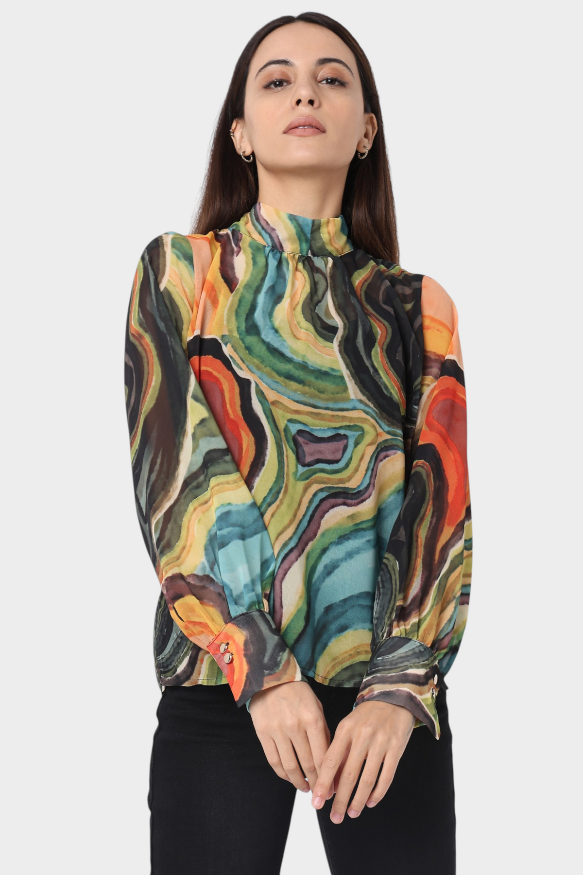 Printed Blouse