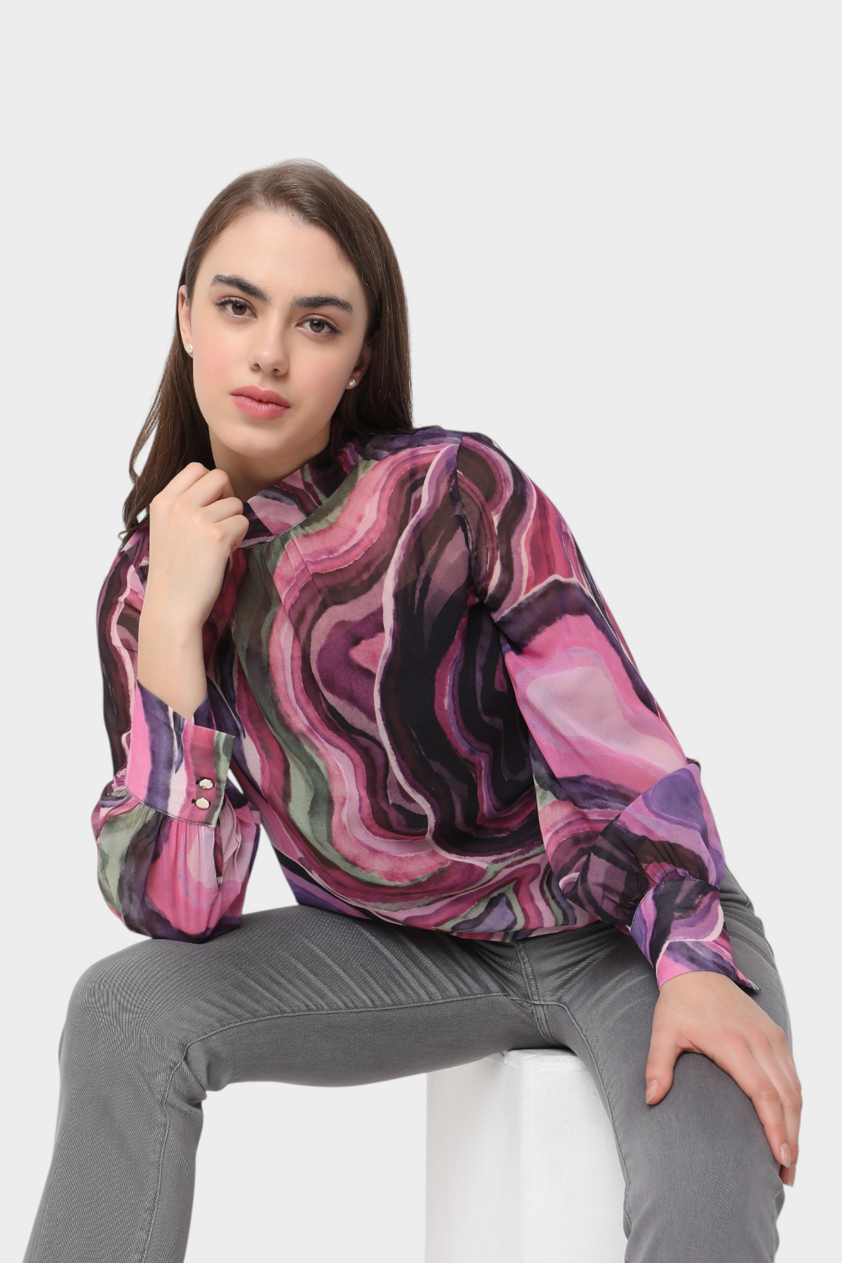 Printed Blouse