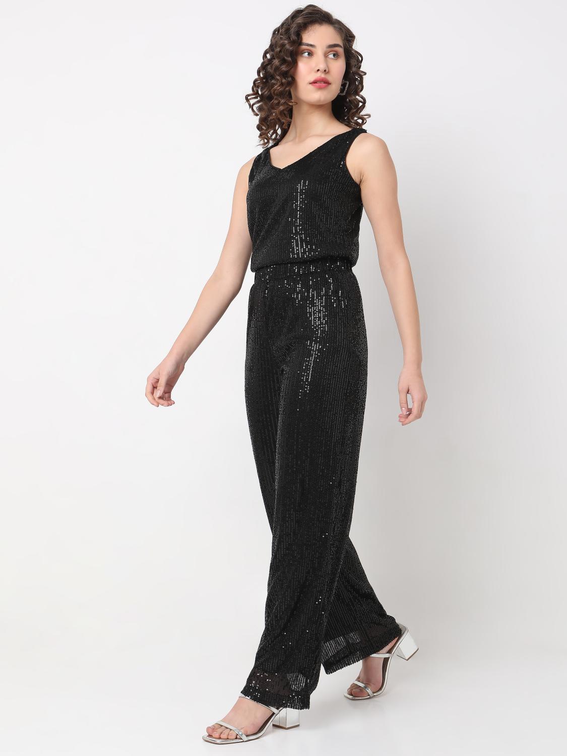 Midnight Glam Sequin Jumpsuit