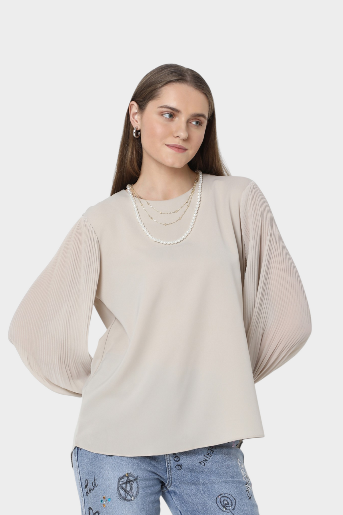 Bishop Sleeve Top