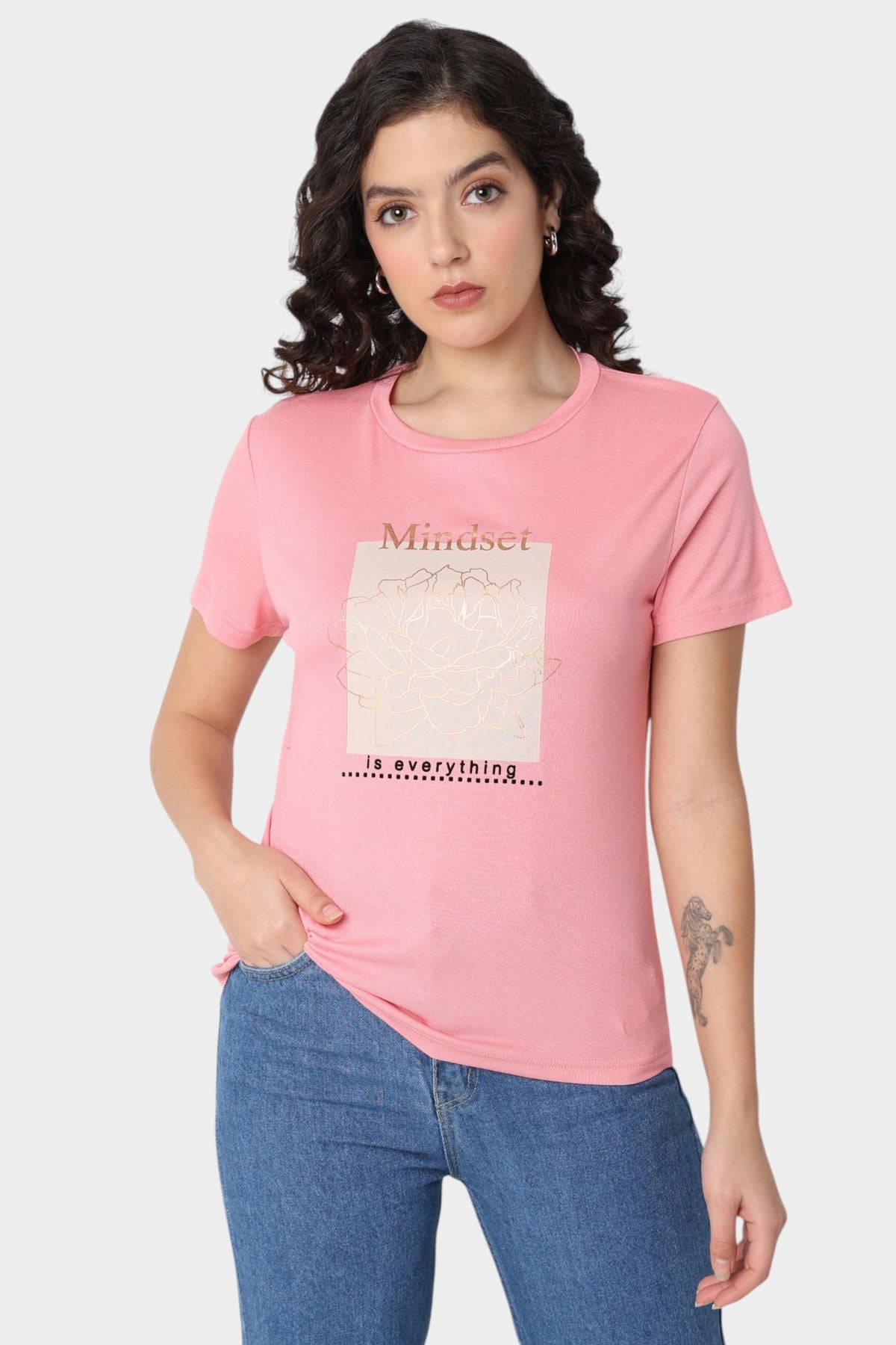 Mindset Is Everything Graphic T-Shirt