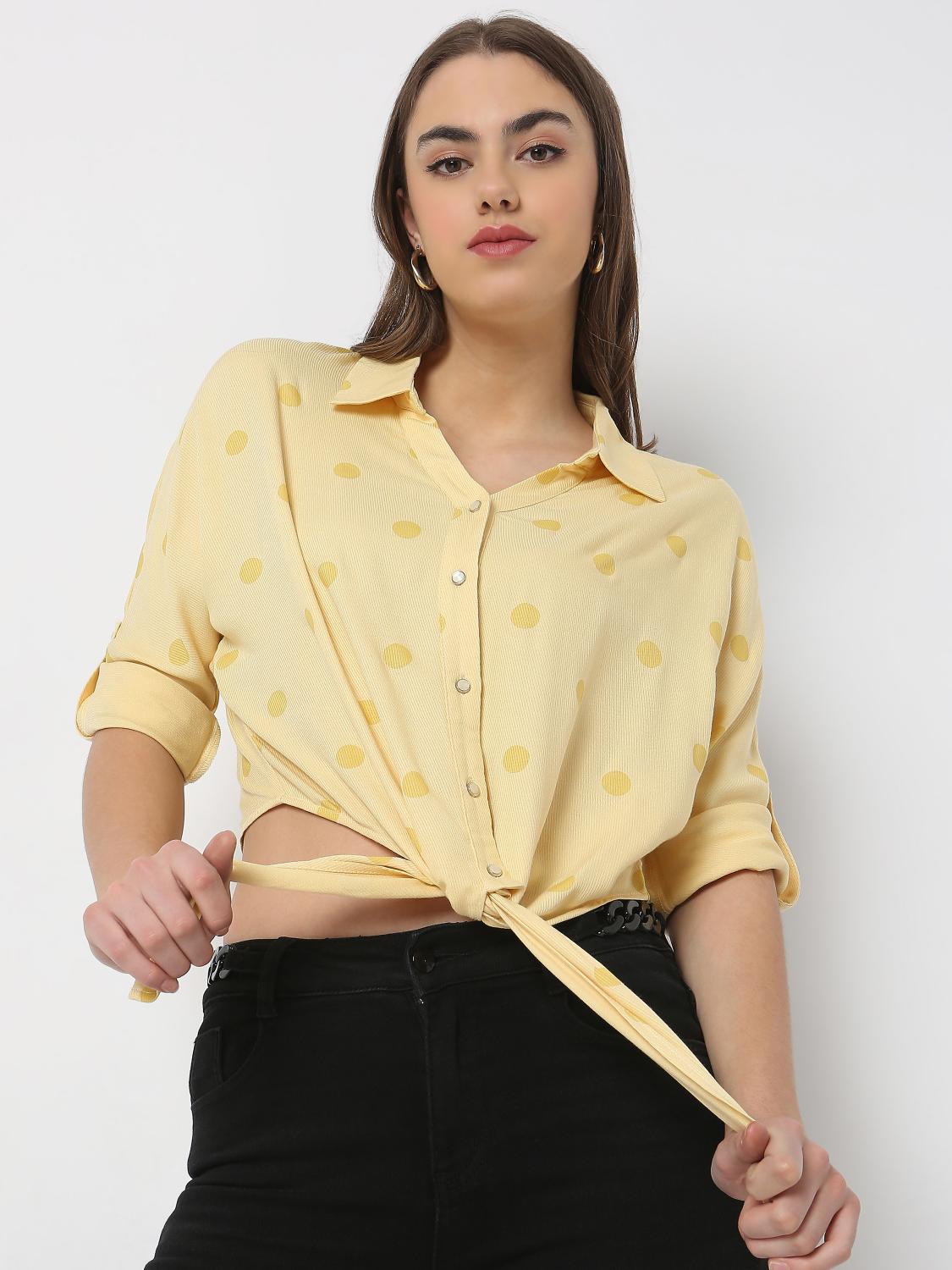 Polka Knot Shirt