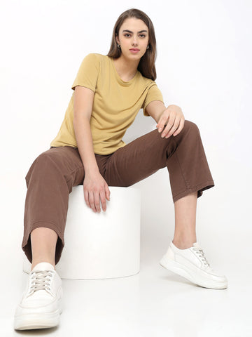 Minimal Everyday Crew Neck Top
