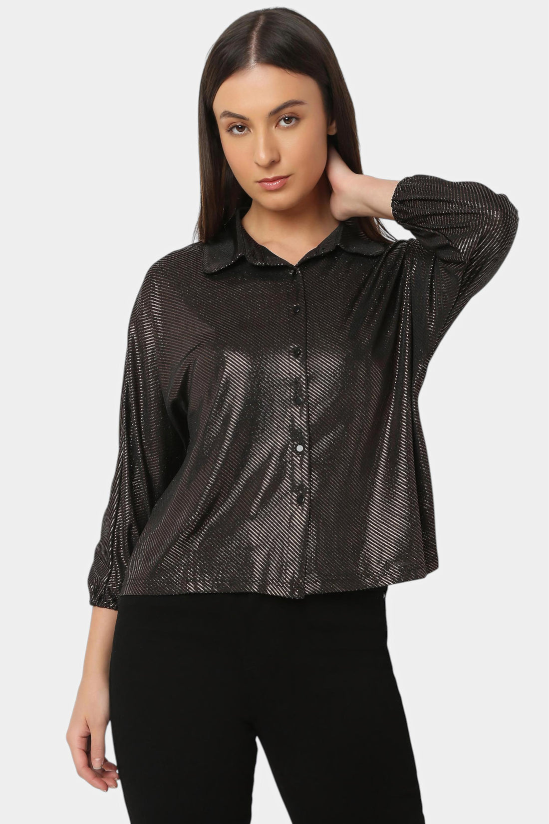 Shimmer Relaxed Fit Shirt