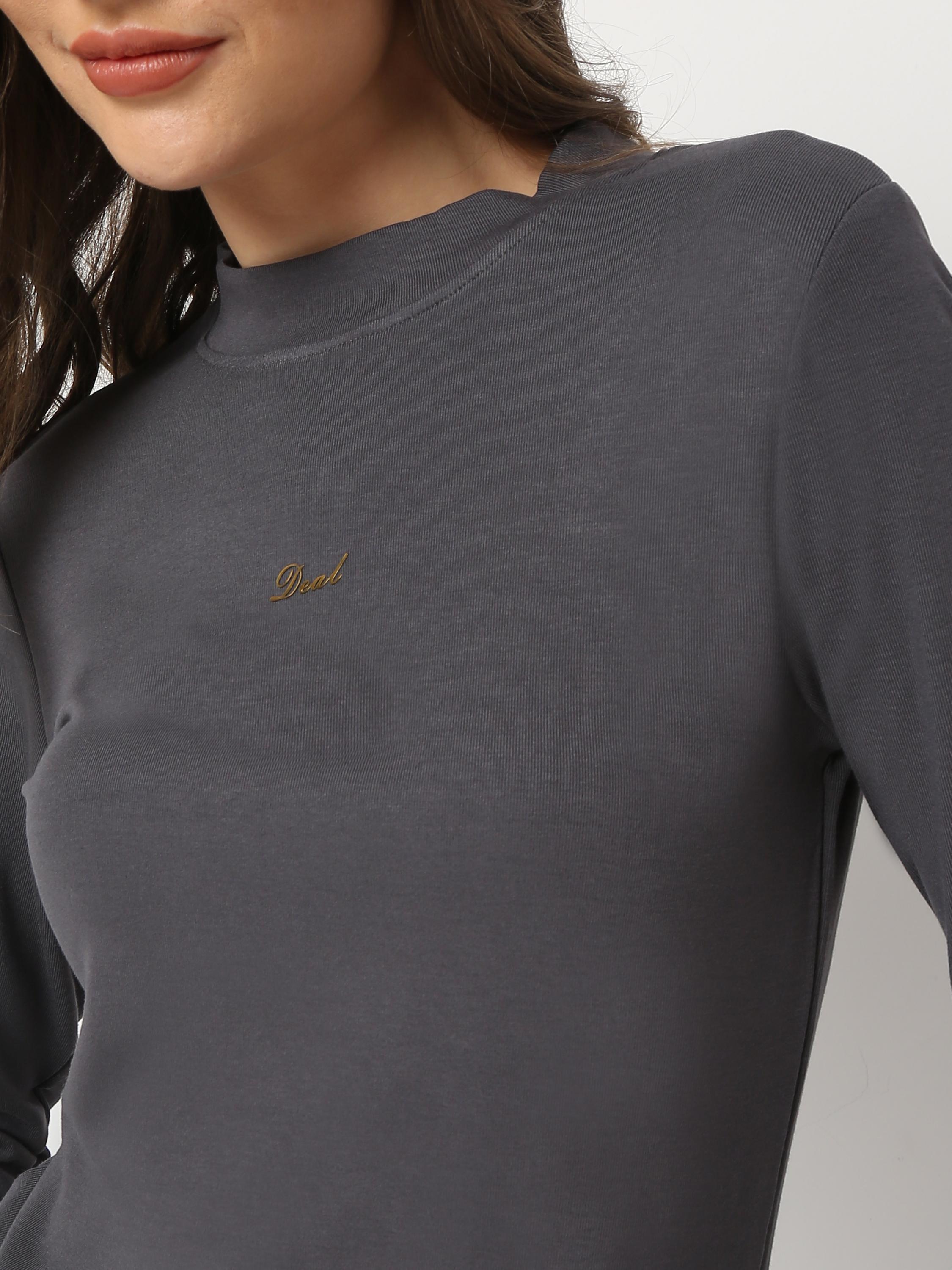 Minimal High Neck Top