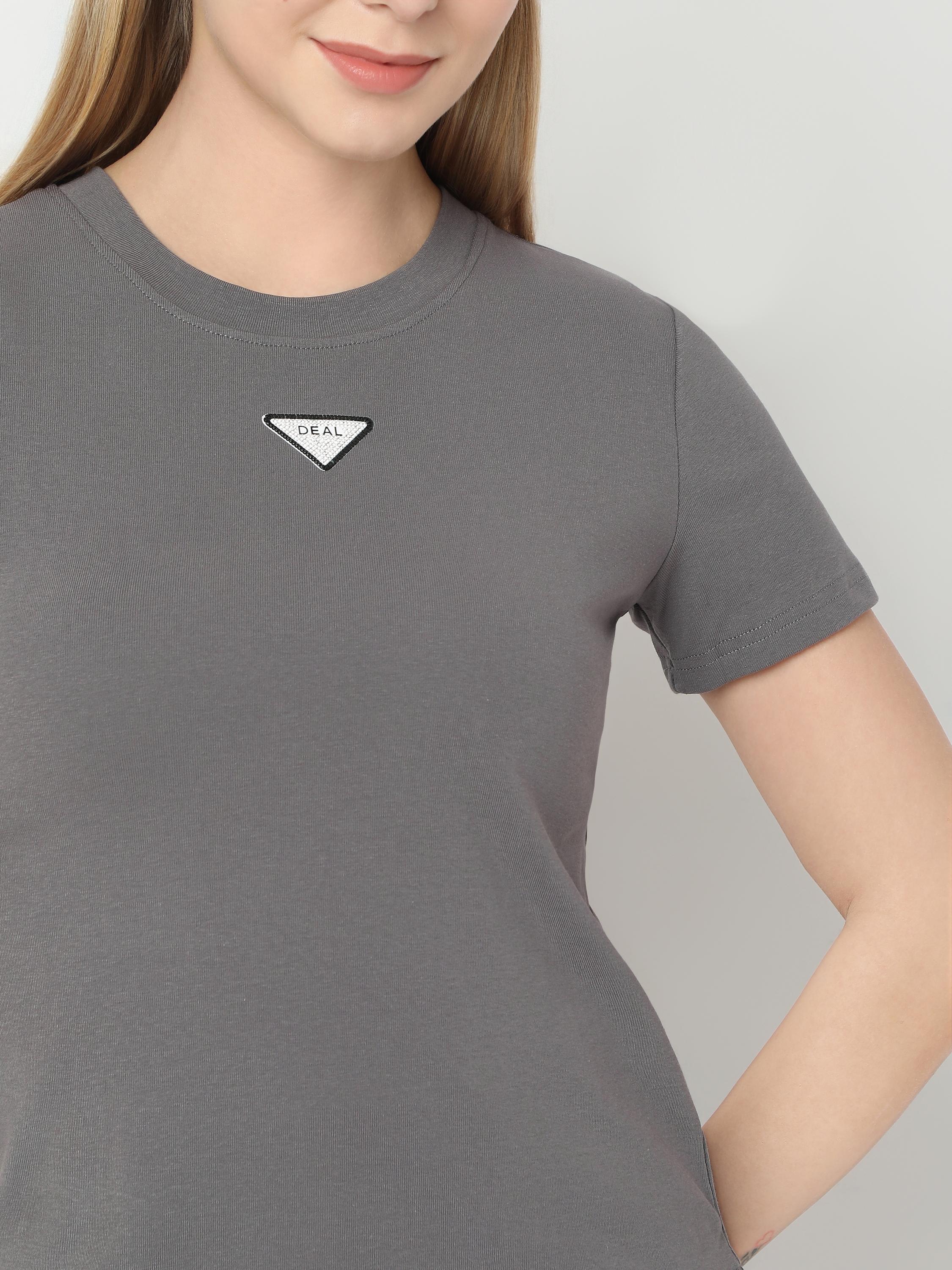 Slim-Fit Ribbed Crew-Neck Top