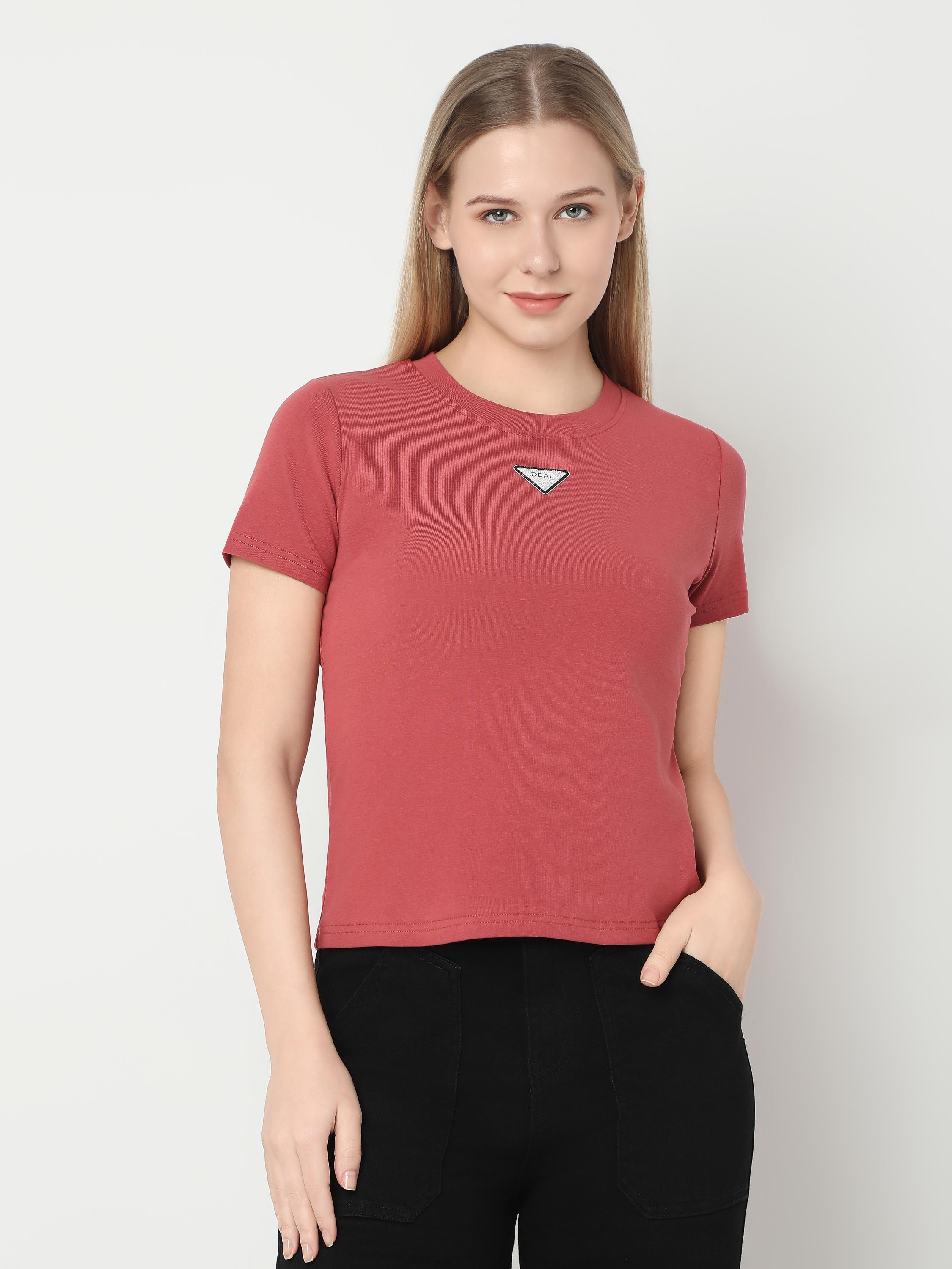 Slim-Fit Ribbed Crew-Neck Top