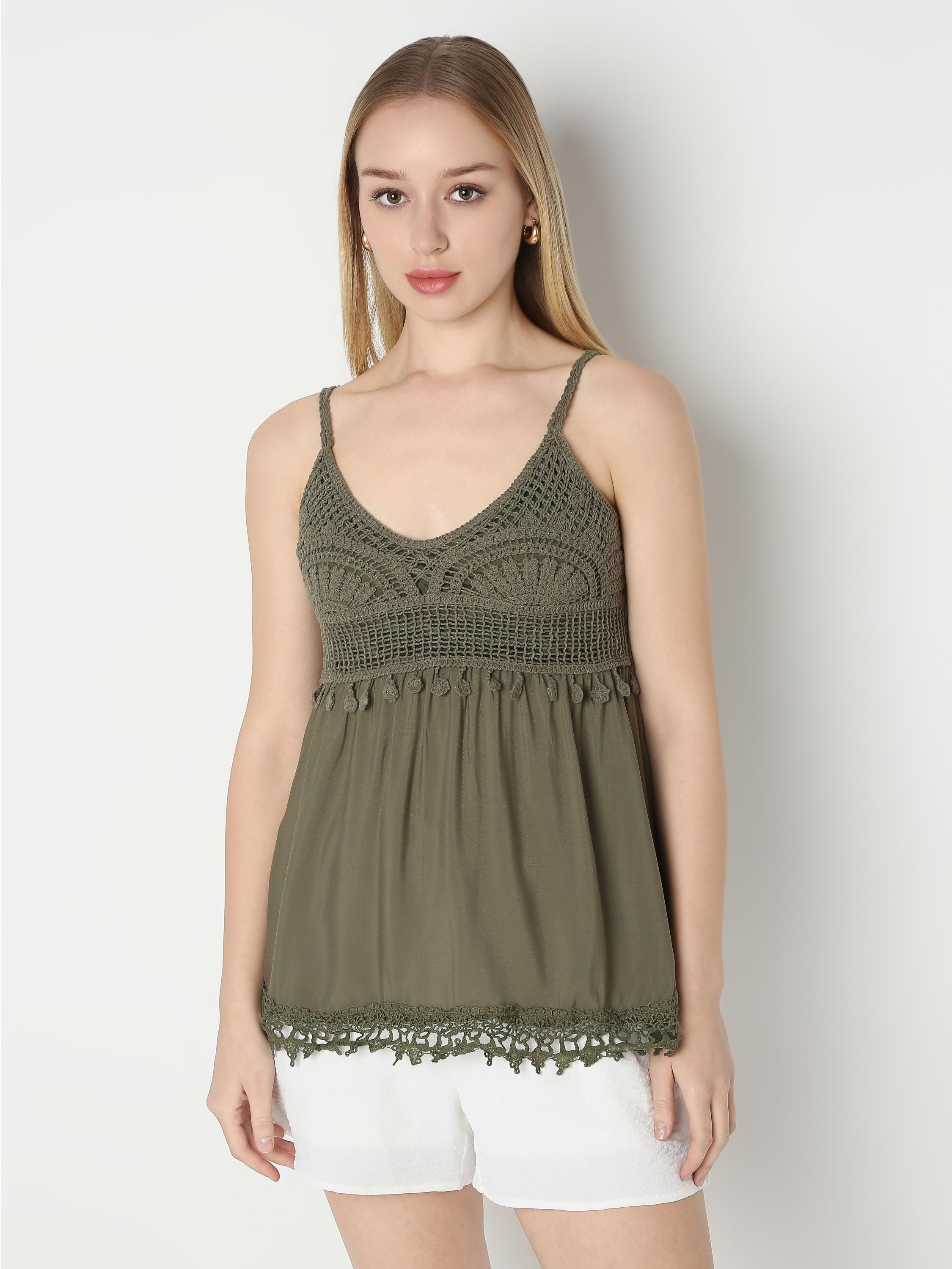 Crochet Lace Cami Top