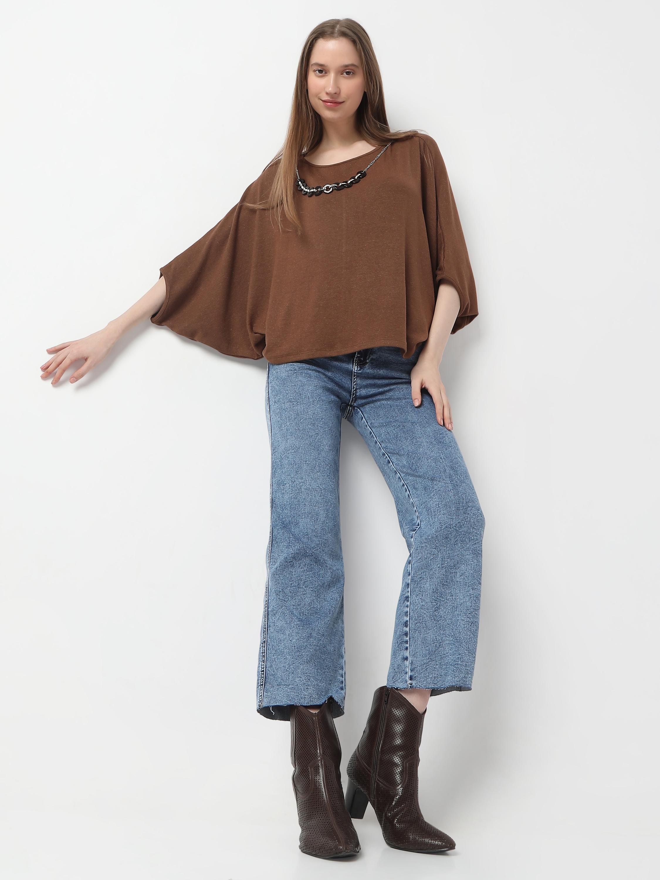 Statement Chain Detail Relaxed Top