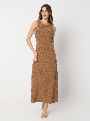 Women's Embellished Sleeveless Maxi Dress