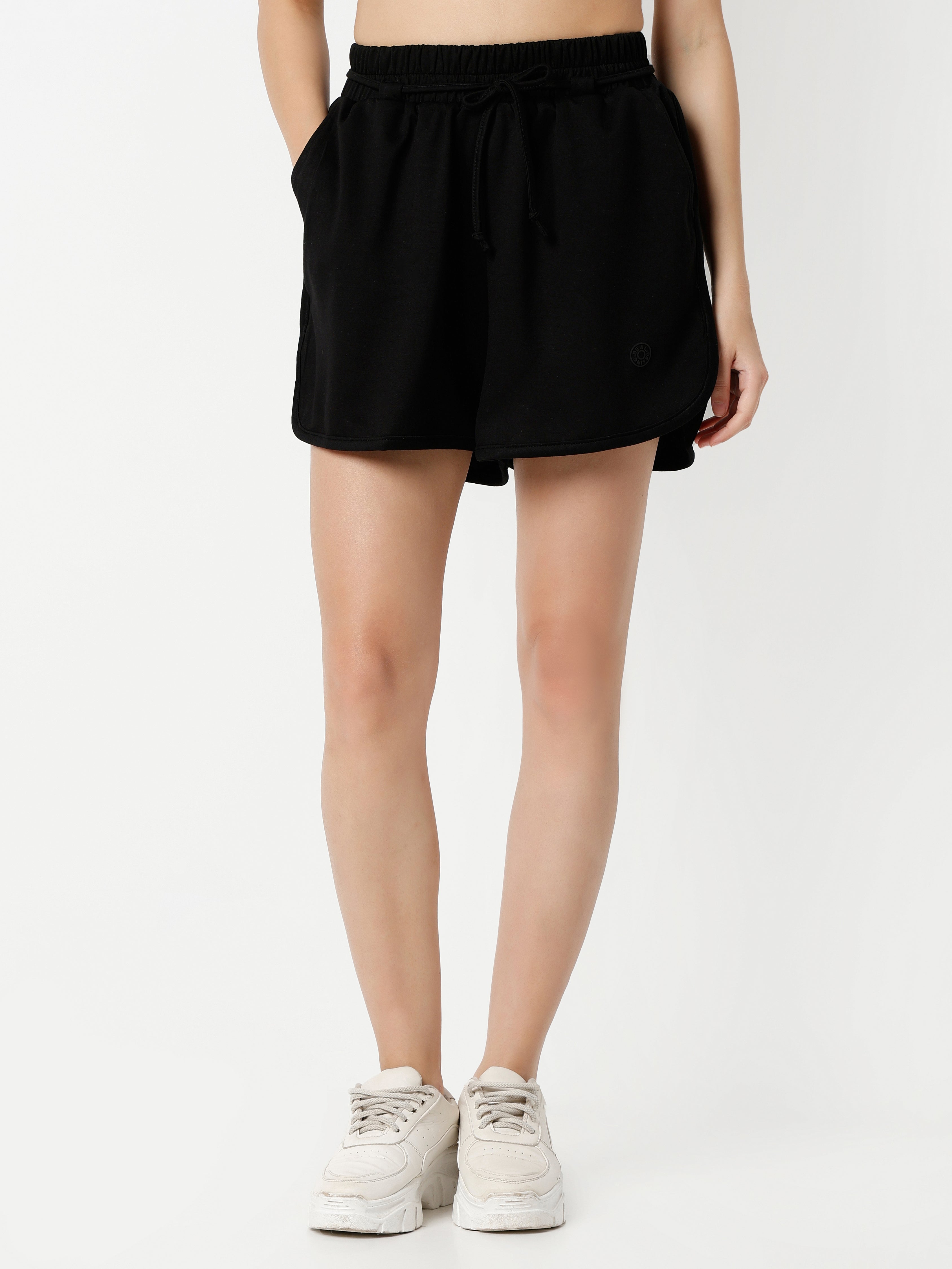 Women’s Casual Co-ord Set – Oversized T-Shirt with Shorts