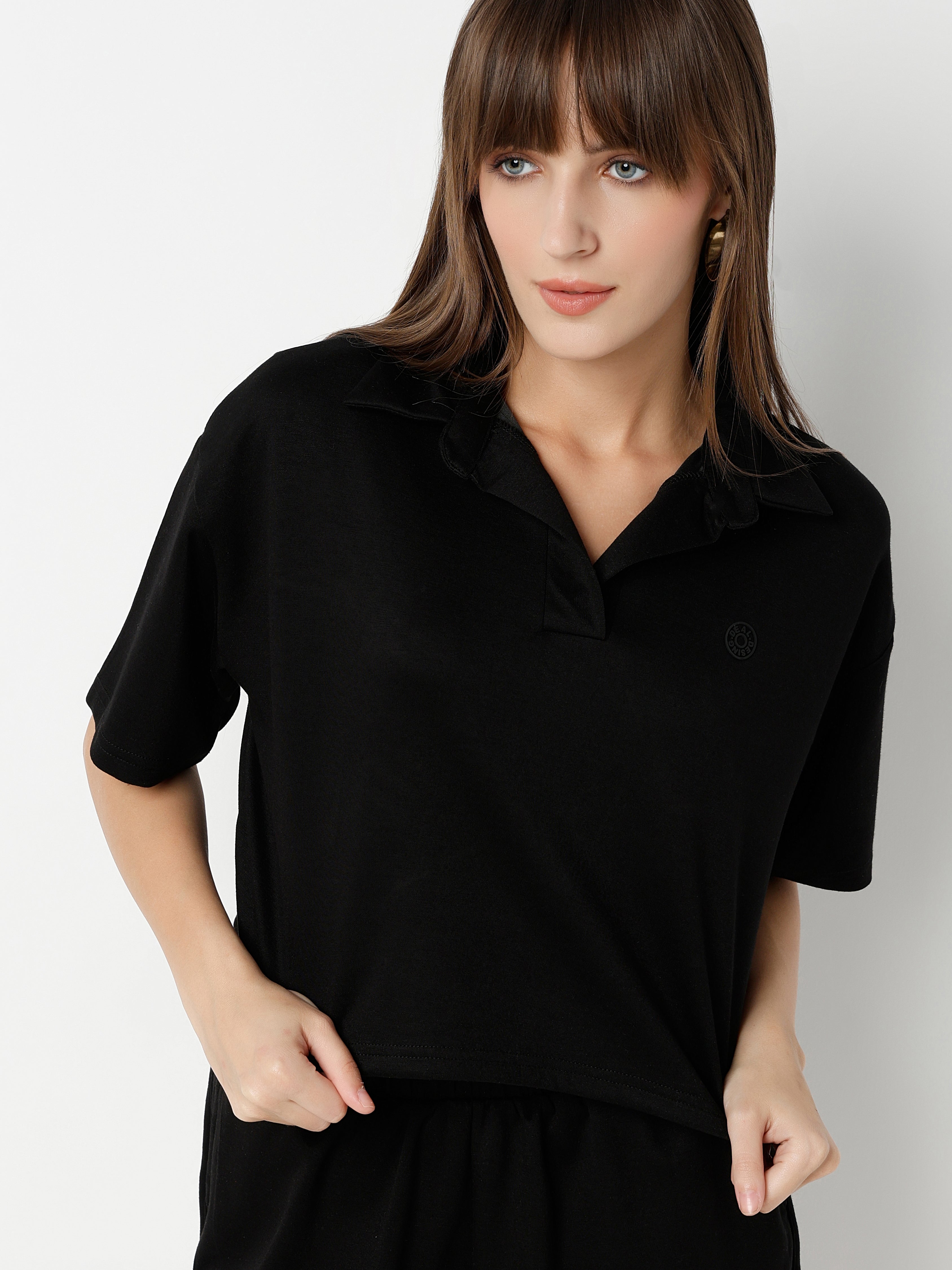 Women’s Casual Co-ord Set – Oversized T-Shirt with Shorts