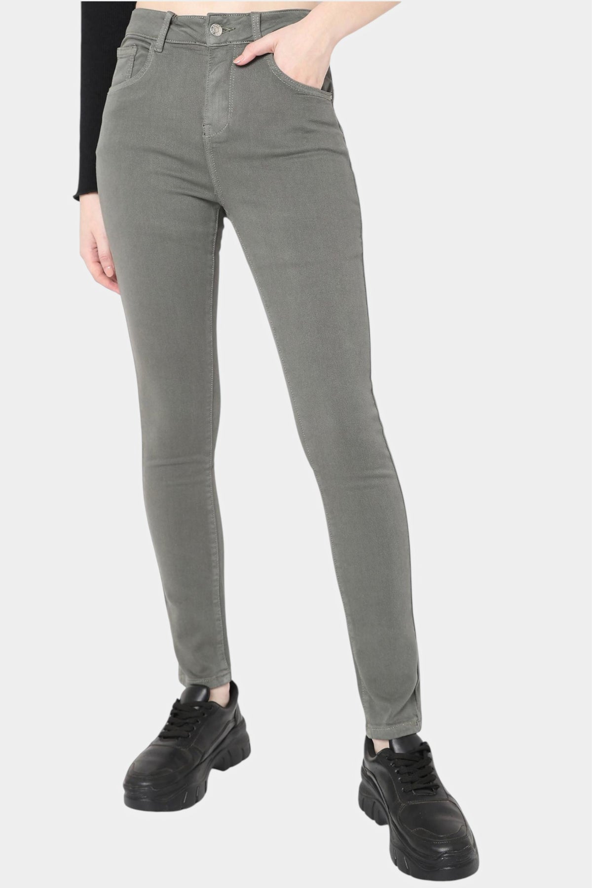High Rise Skinny Jeans
