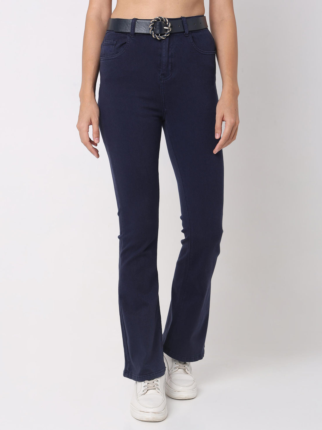 High-Rise Bootcut Flare Jeans