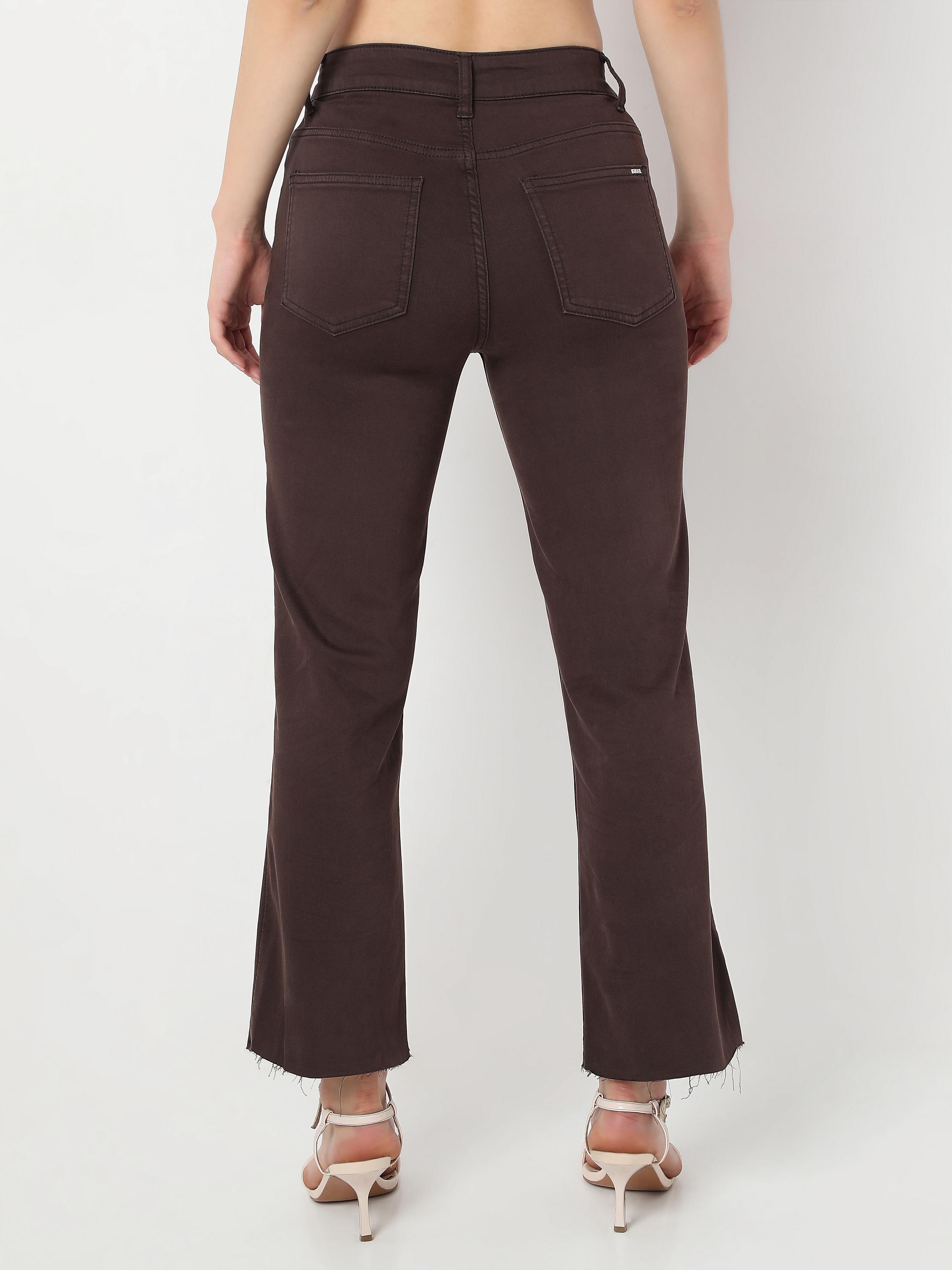 Straight-Leg Cropped Jeans