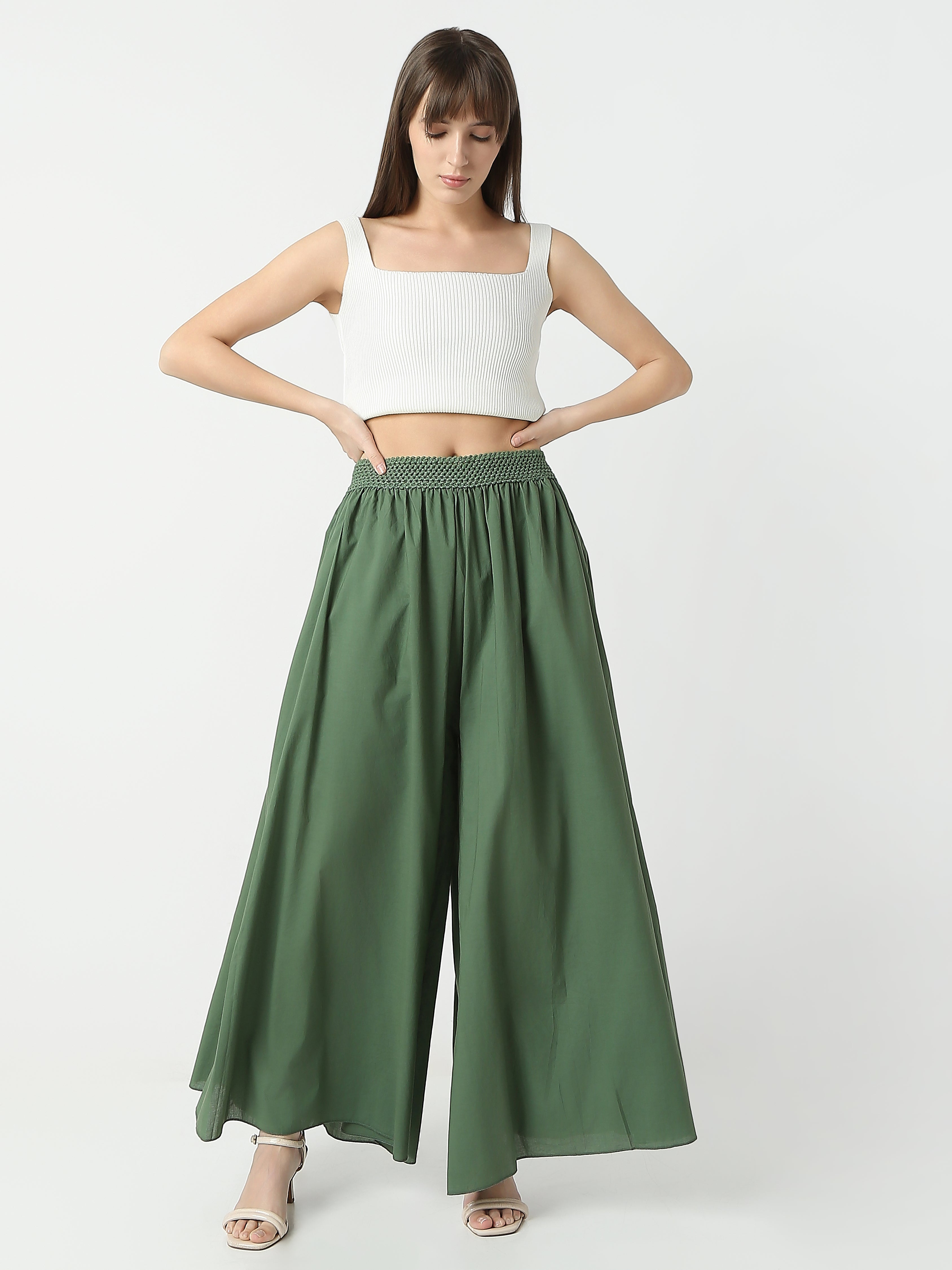 Women's Wide-Leg Palazzo Pants