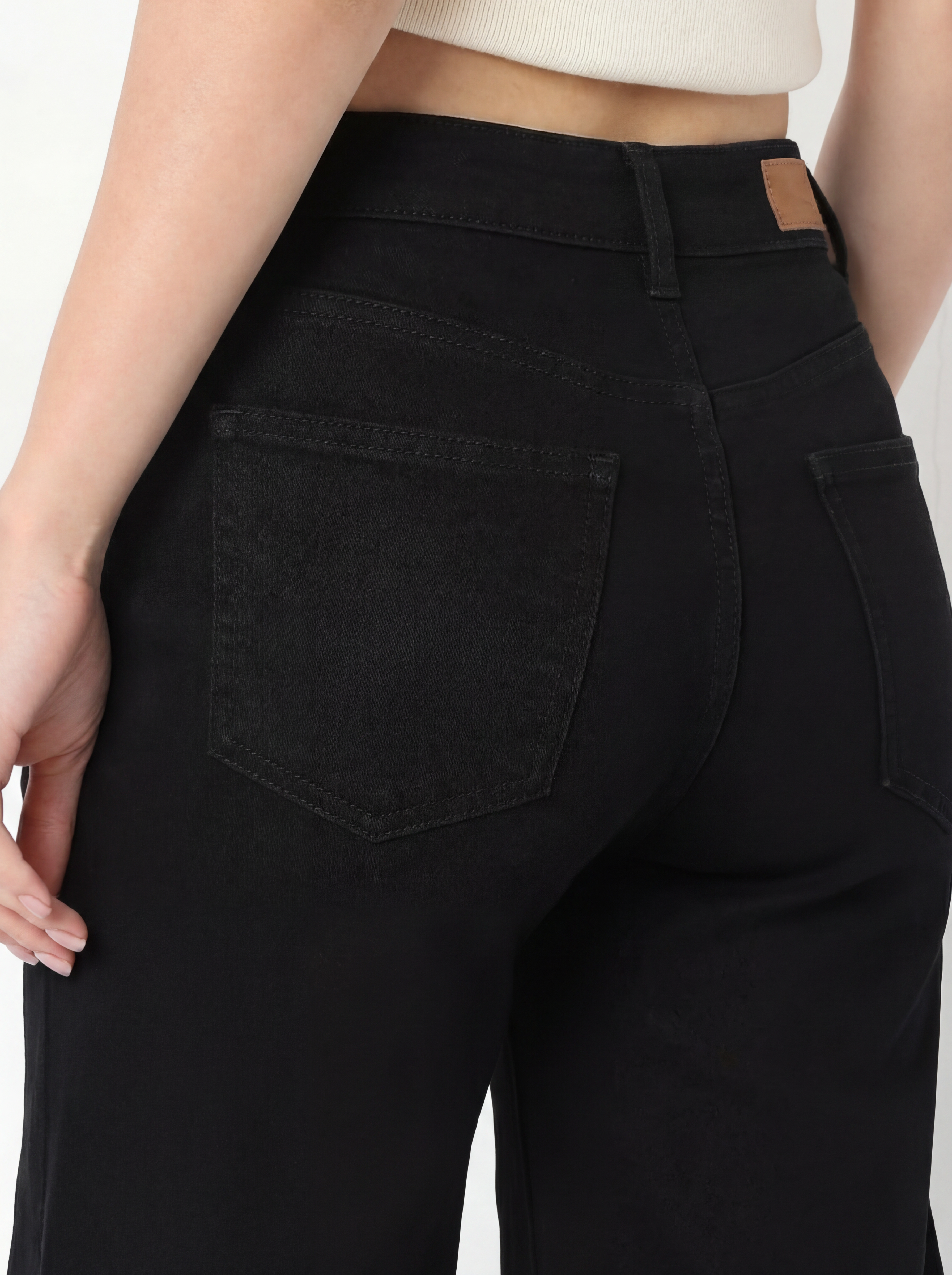 Women Wide Leg Denim Jeans