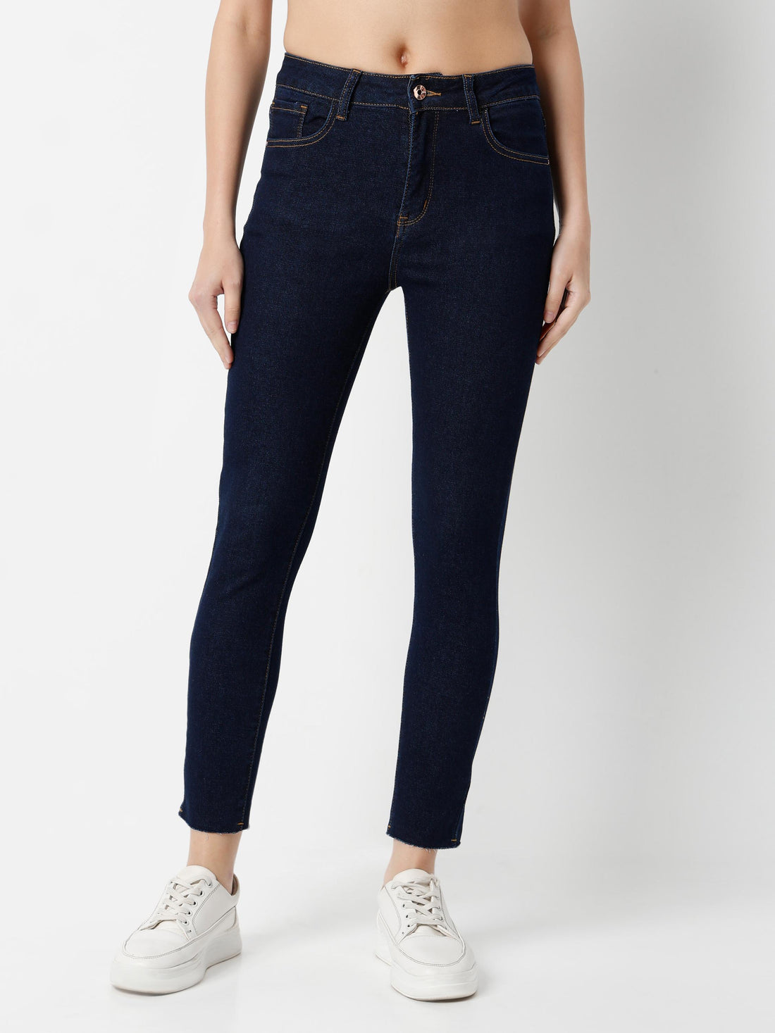 High-Rise Skinny Ankle Jeans