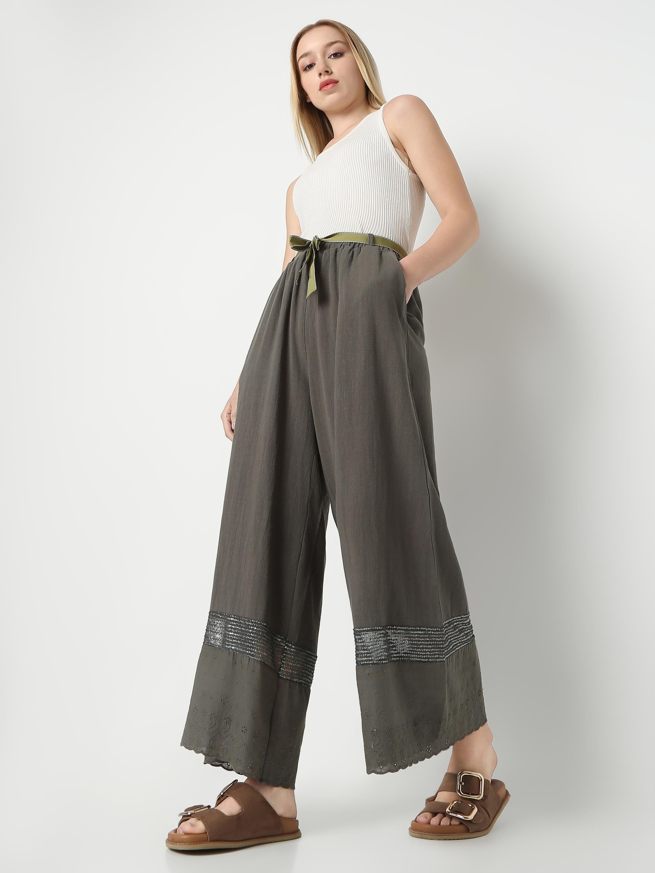 Bohemian Wide-Leg Pants