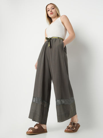 Bohemian Wide-Leg Pants