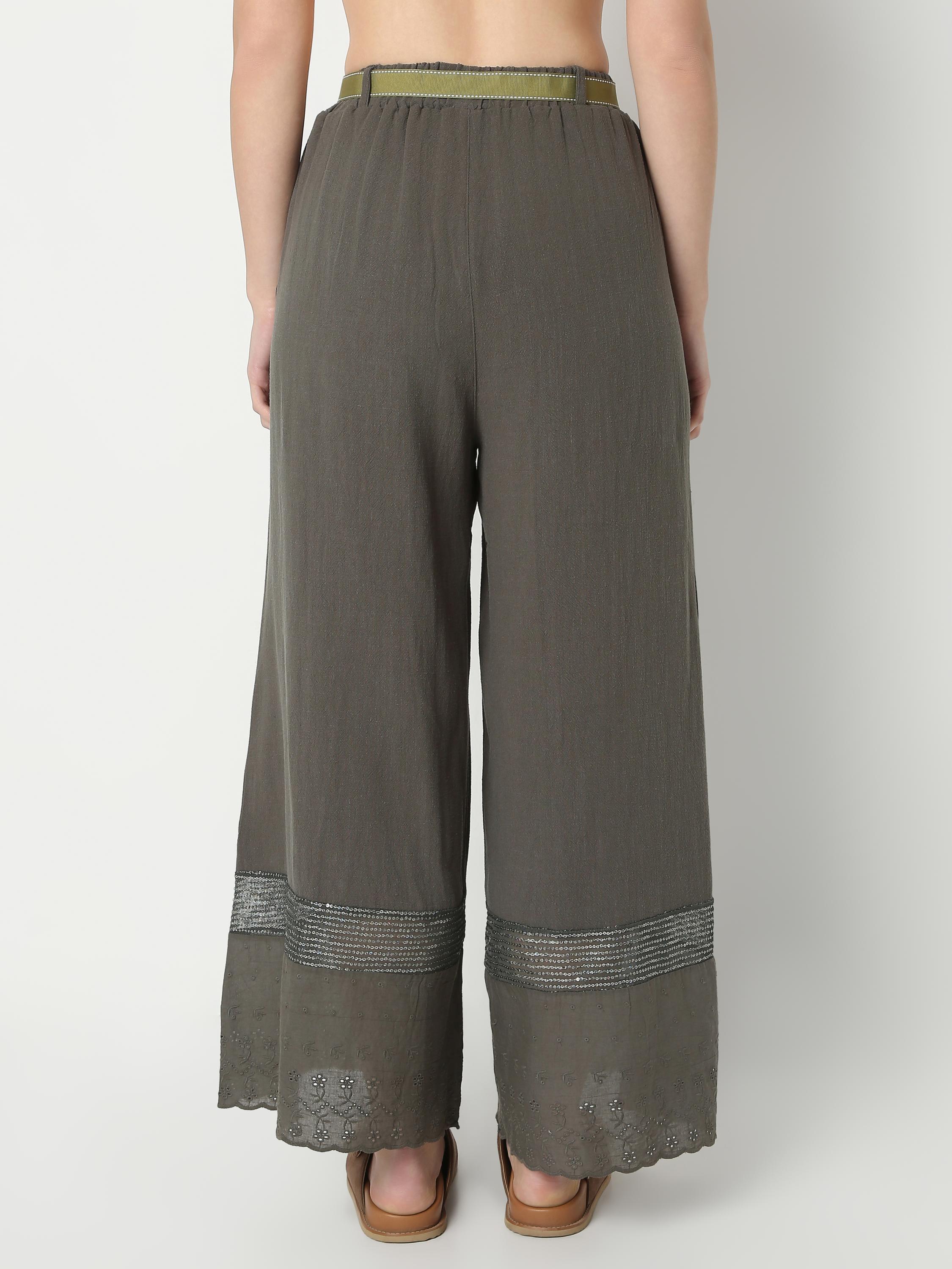 Bohemian Wide-Leg Pants