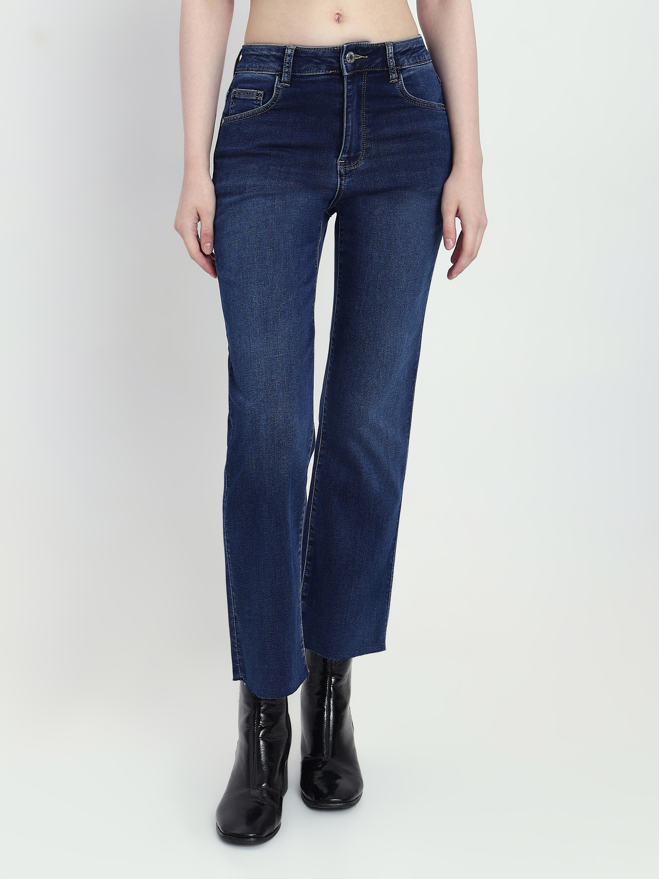 Regular Fit Straight Leg Jeans