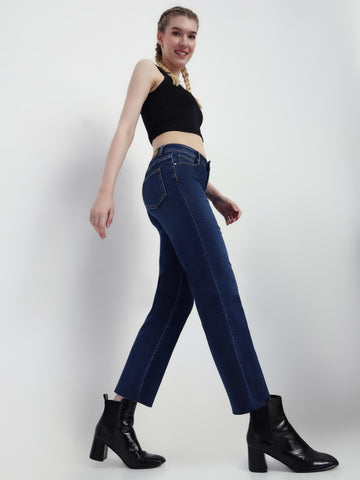 Regular Fit Straight Leg Jeans