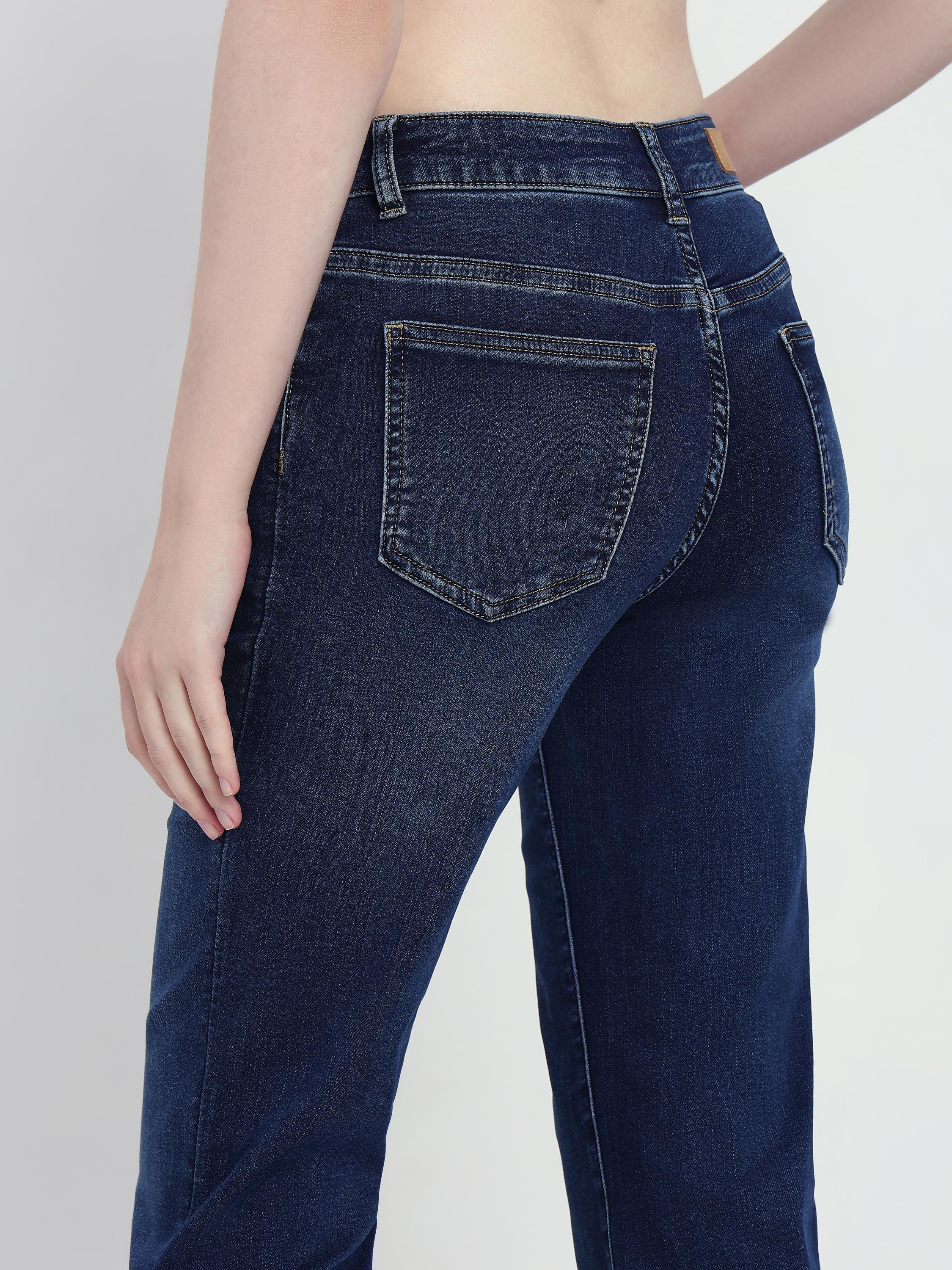 Regular Fit Straight Leg Jeans