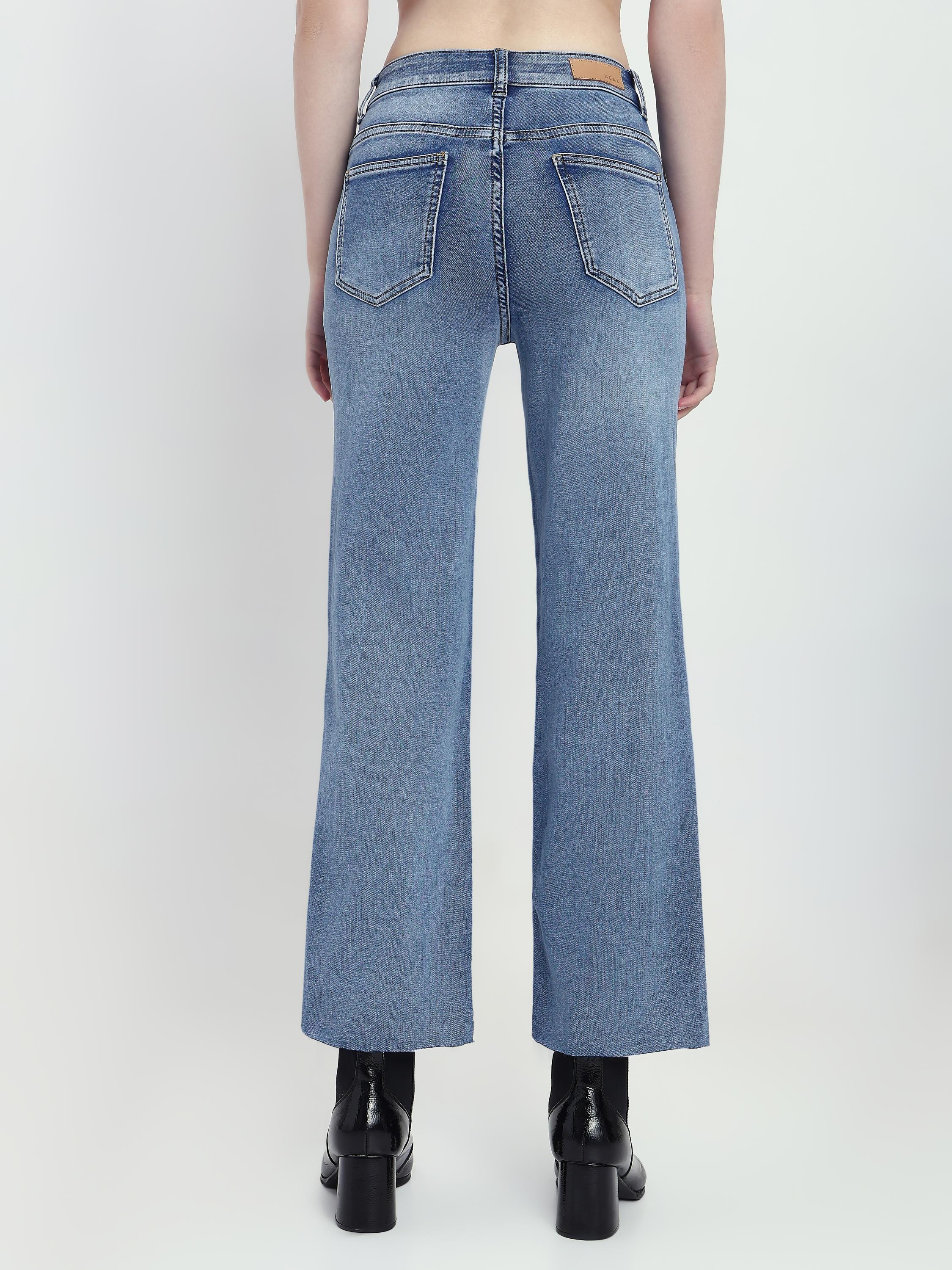 Regular Fit Straight Leg Jeans