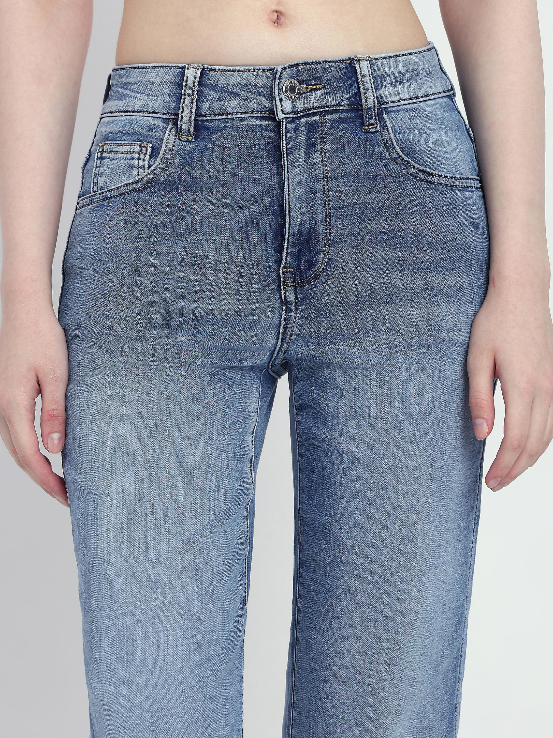 Regular Fit Straight Leg Jeans