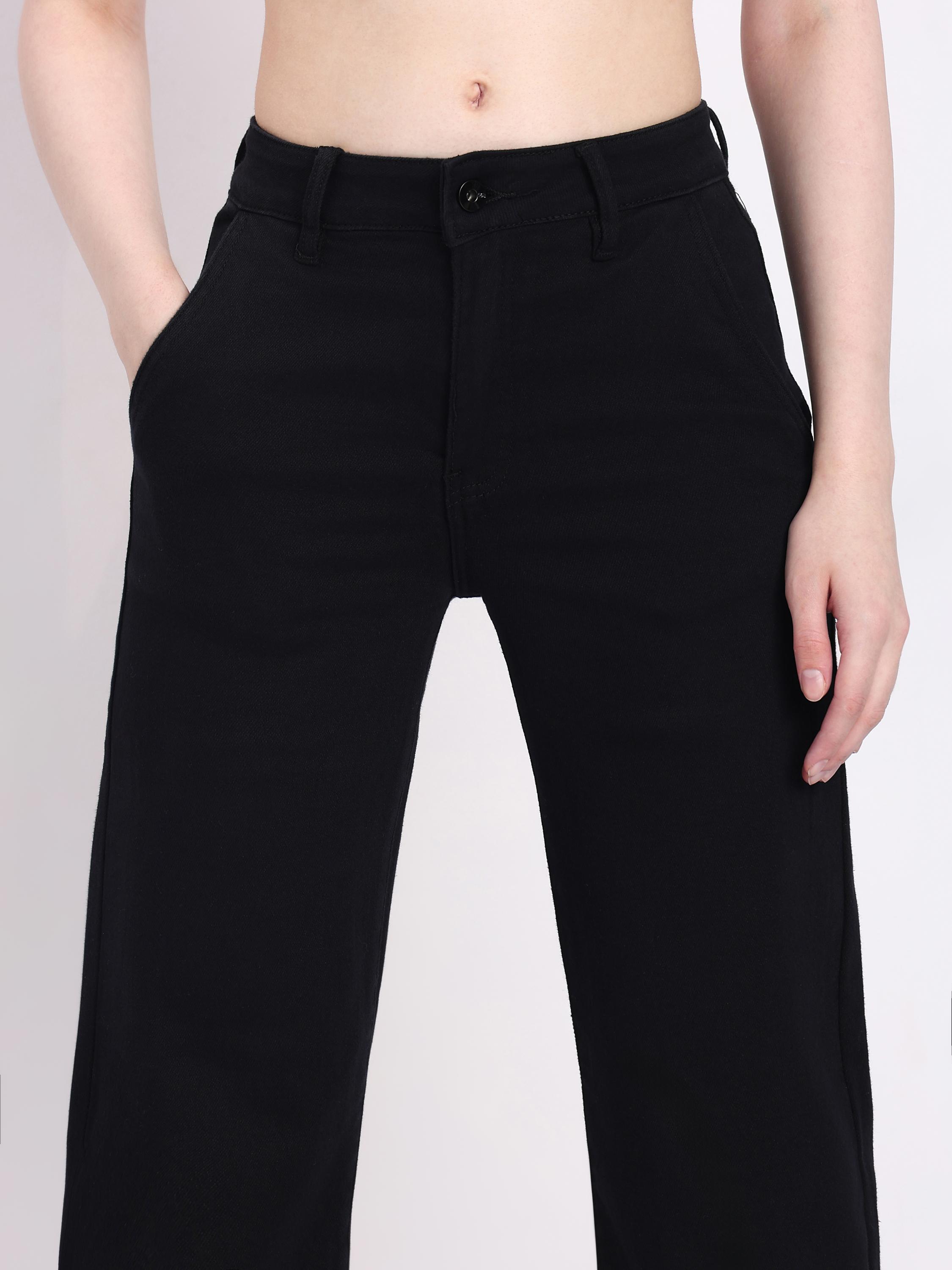 Flare – Mid Rise Wide Leg Denim