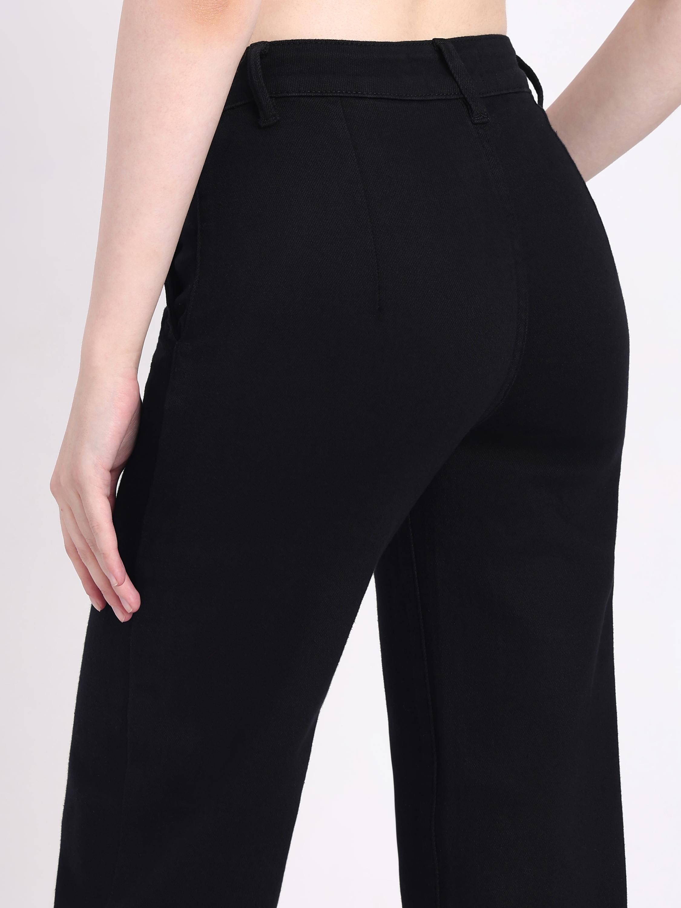 Flare – Mid Rise Wide Leg Denim