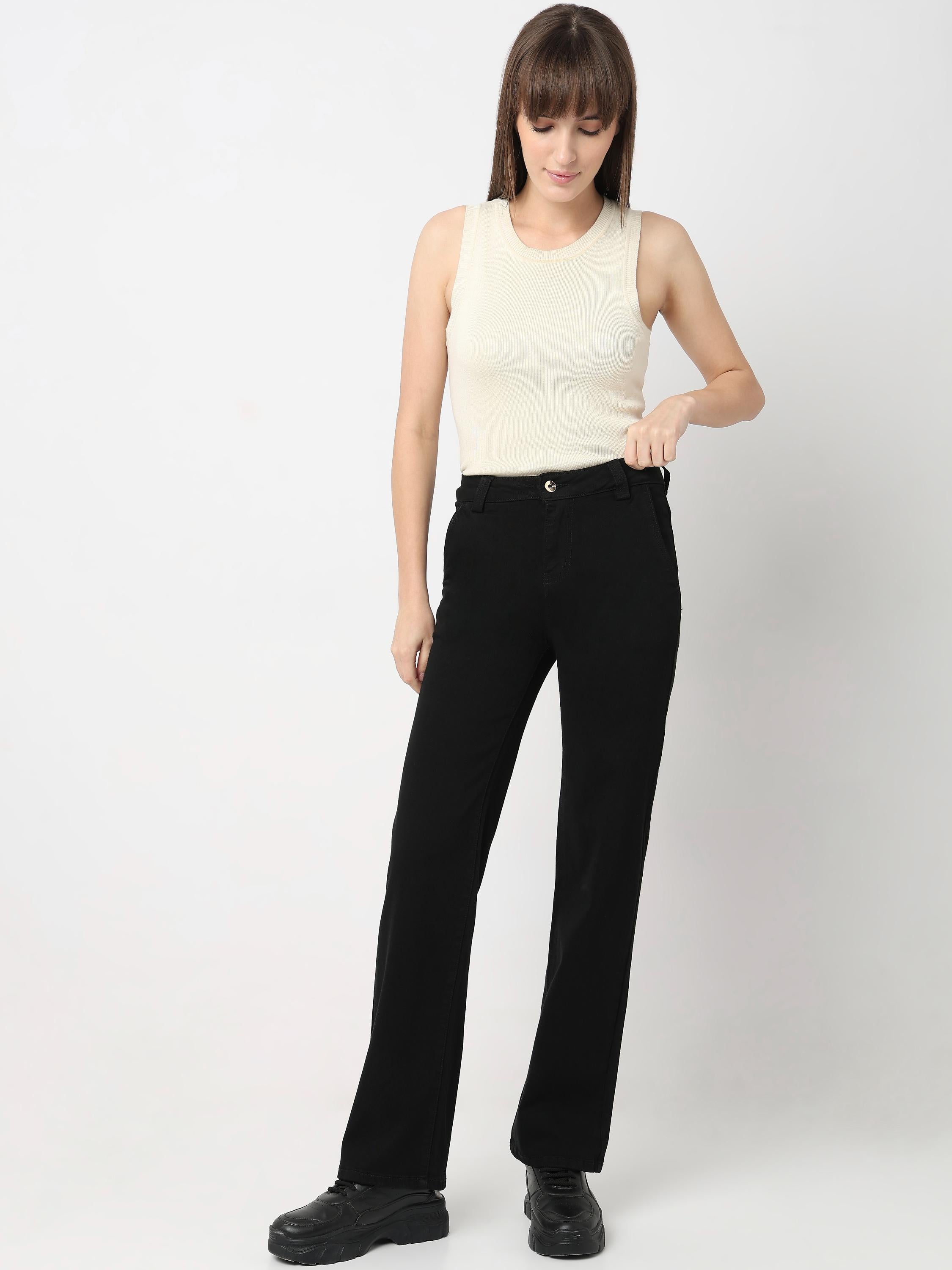 The Neutral Edit Straight Fit Jeans