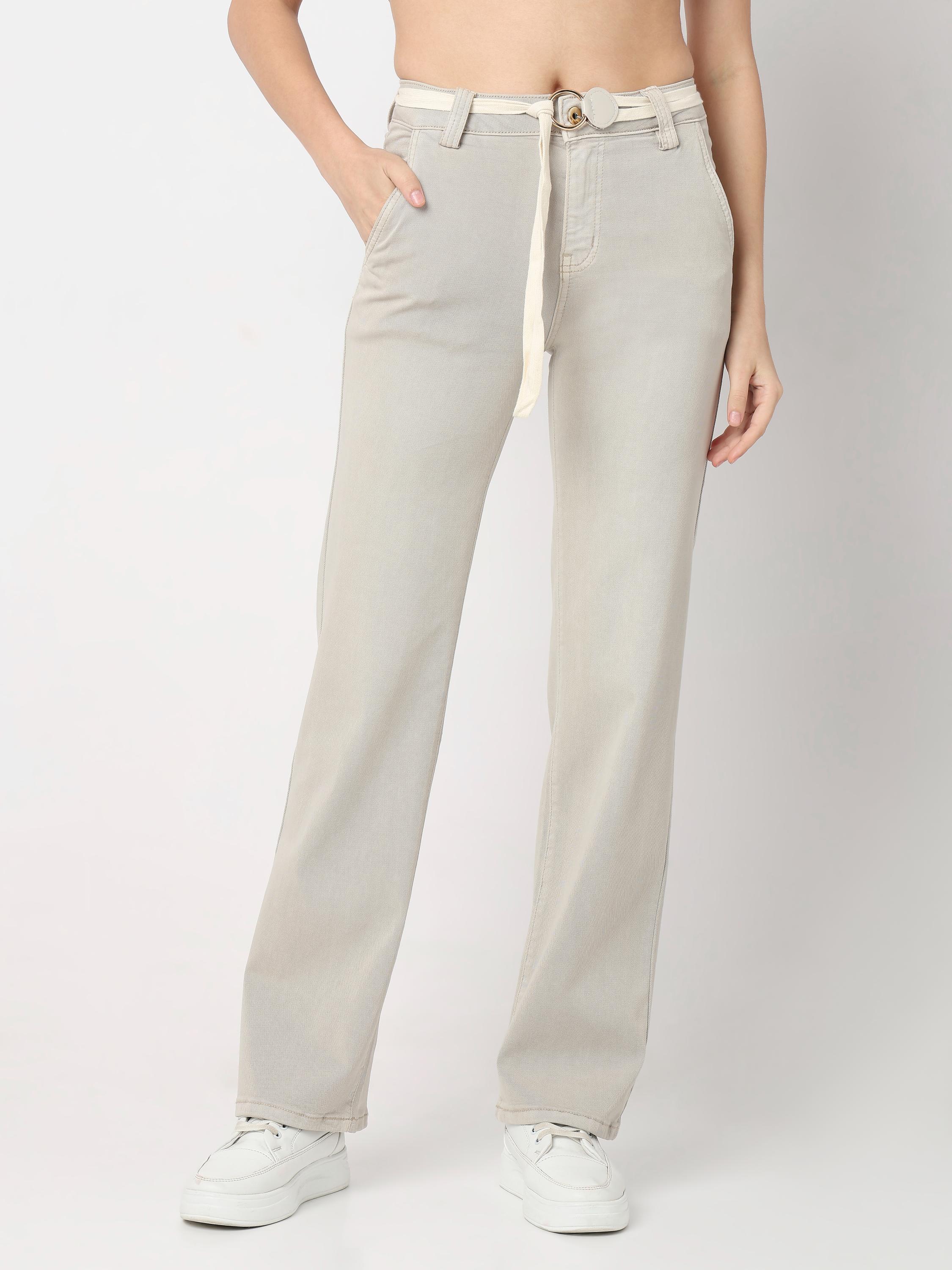 The Neutral Edit Straight Fit Jeans