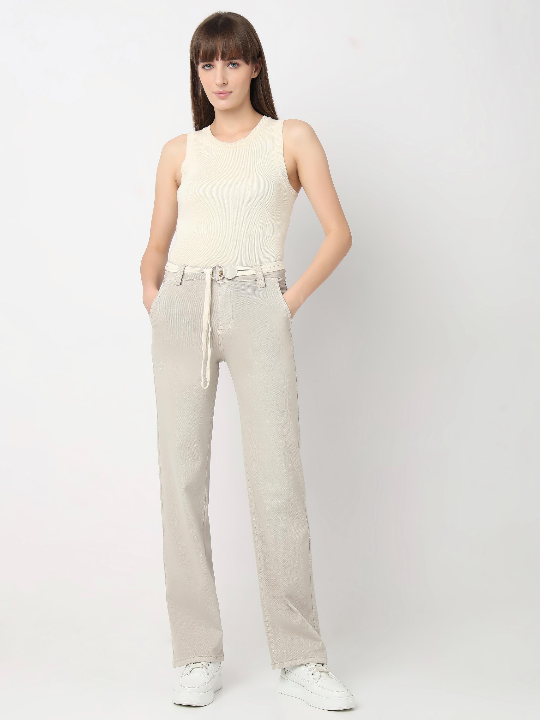 The Neutral Edit Straight Fit Jeans