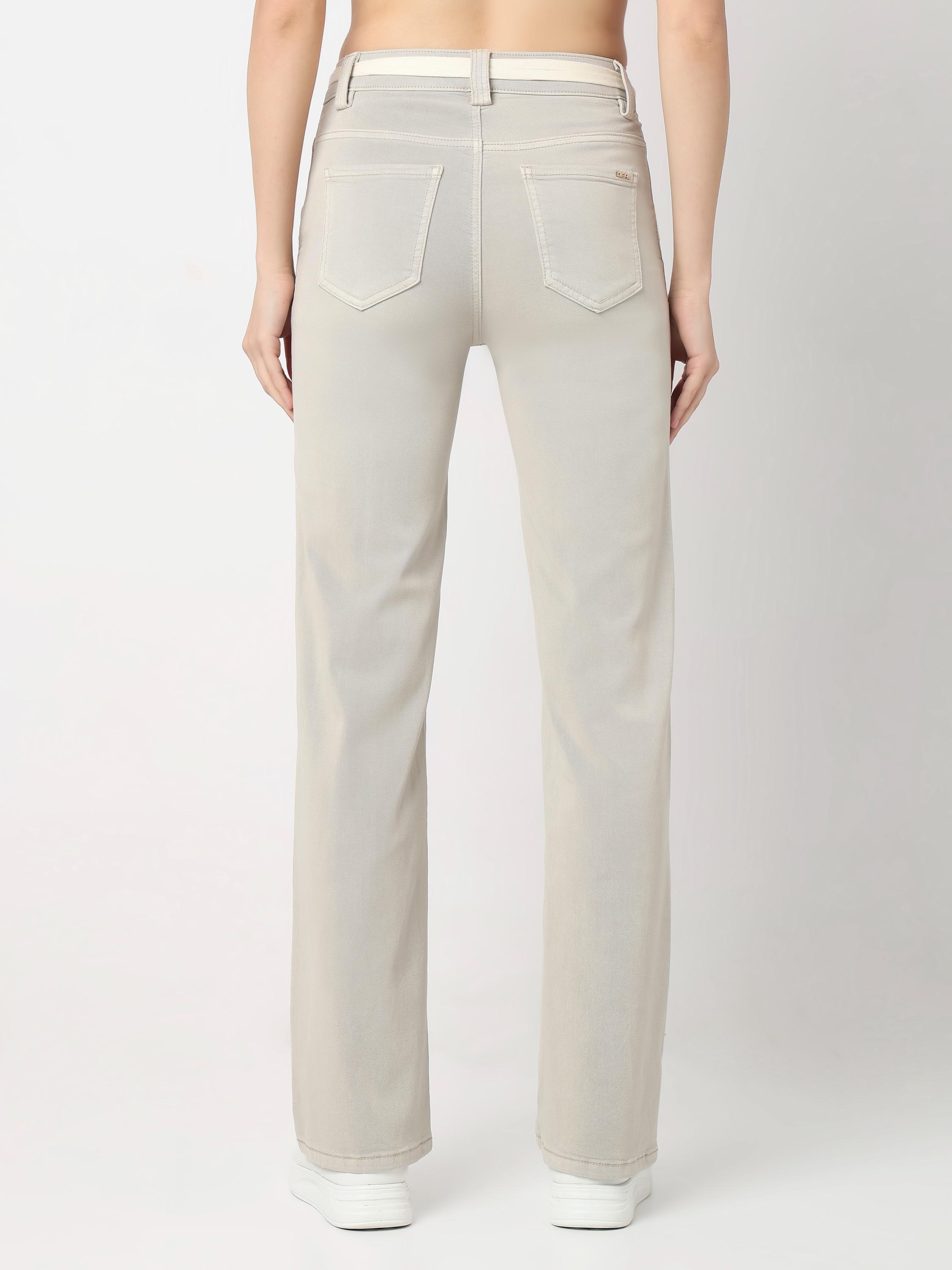 The Neutral Edit Straight Fit Jeans