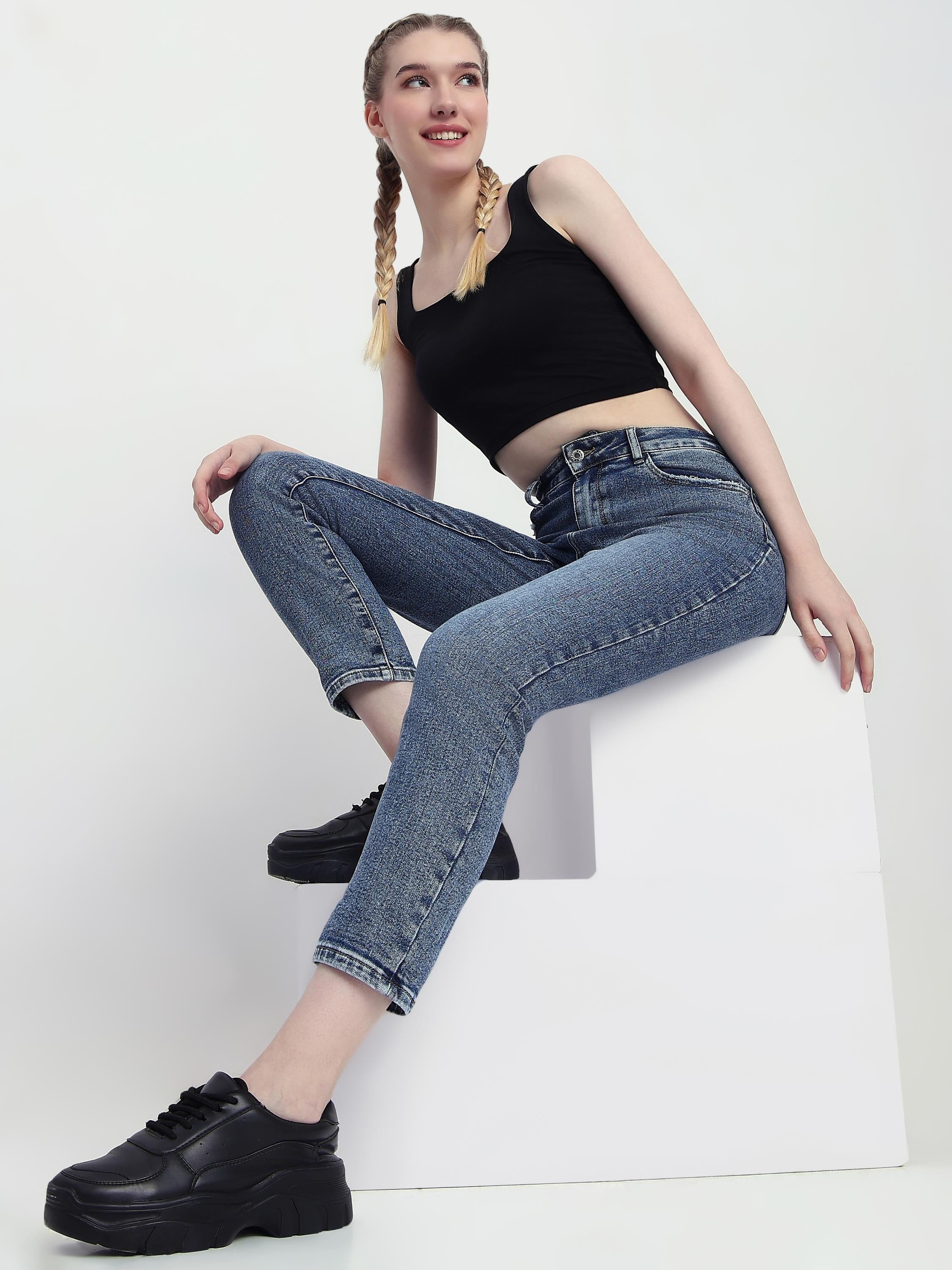 The Everyday Slim Fit Ankle Jeans
