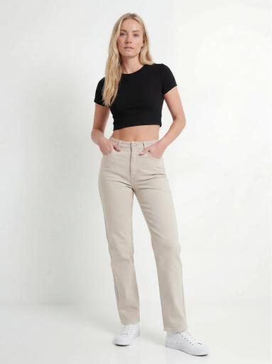 Slim Fit Brown Casual Trousers