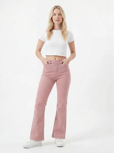 Wide Leg Straight Fit Pants