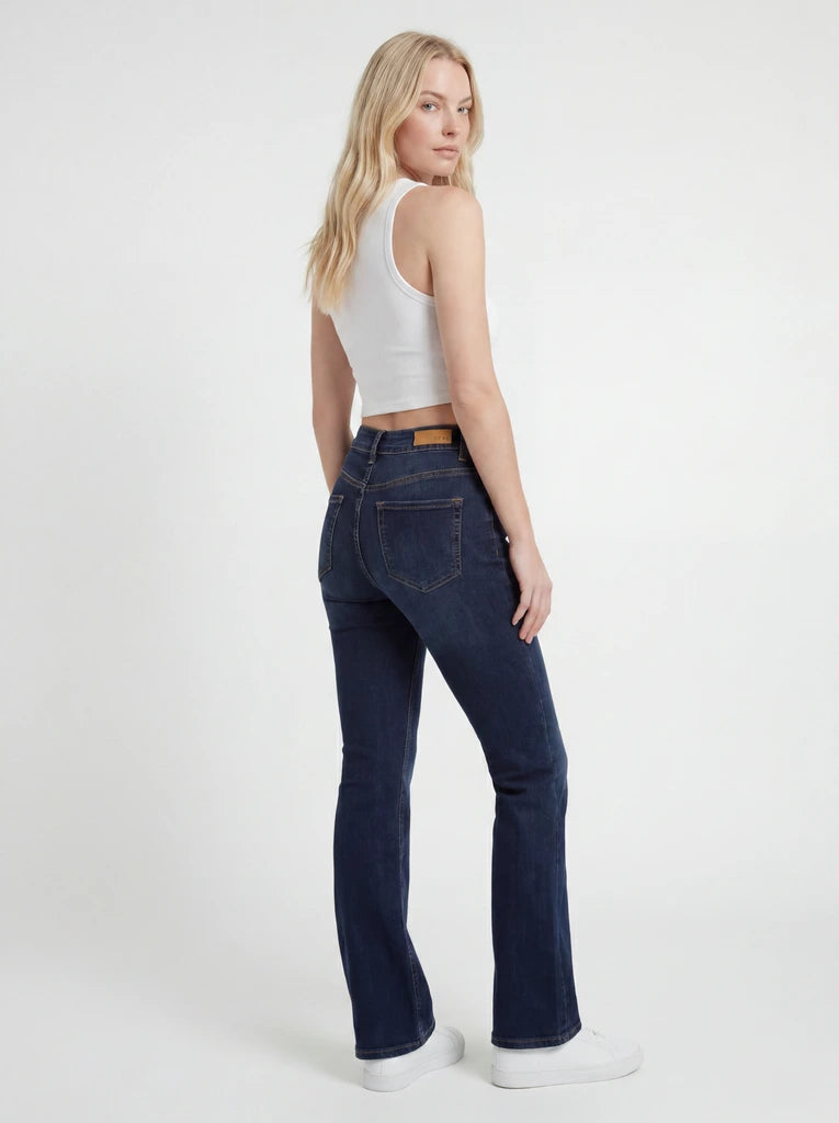Deep Indigo Slim Straight Denim Jeans
