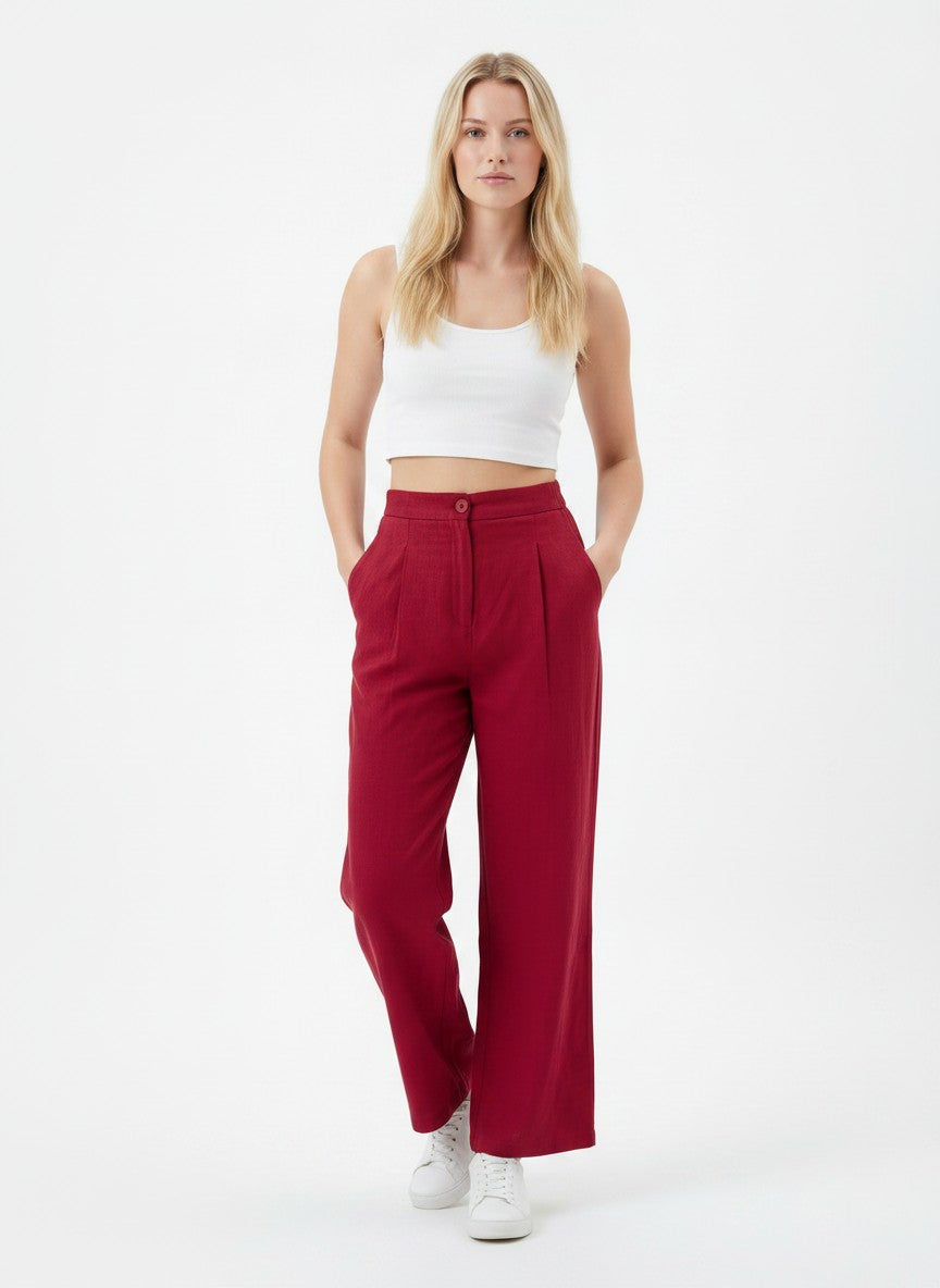 Wide Leg Palazzo Pants