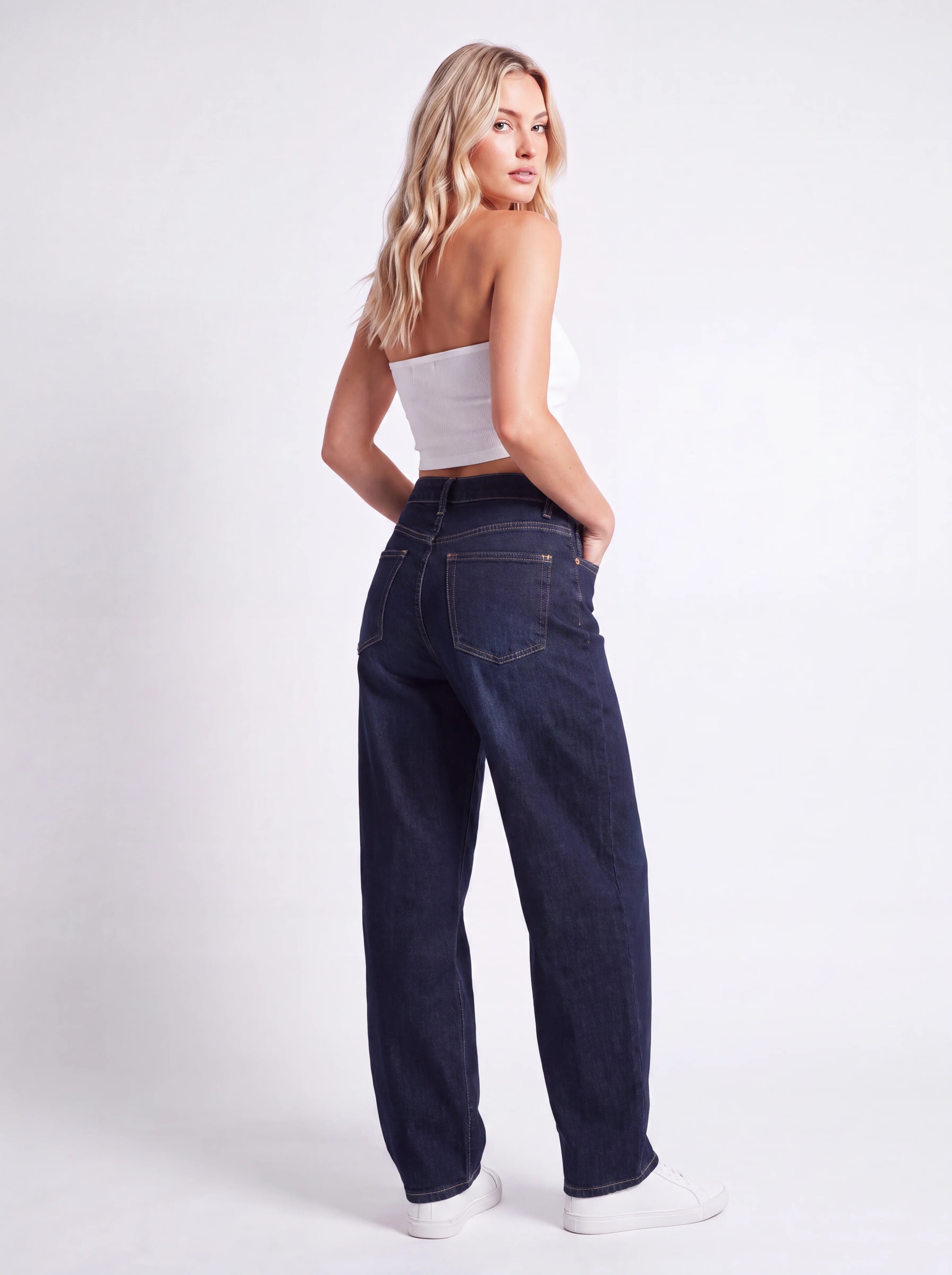 Barrel Leg Jeans