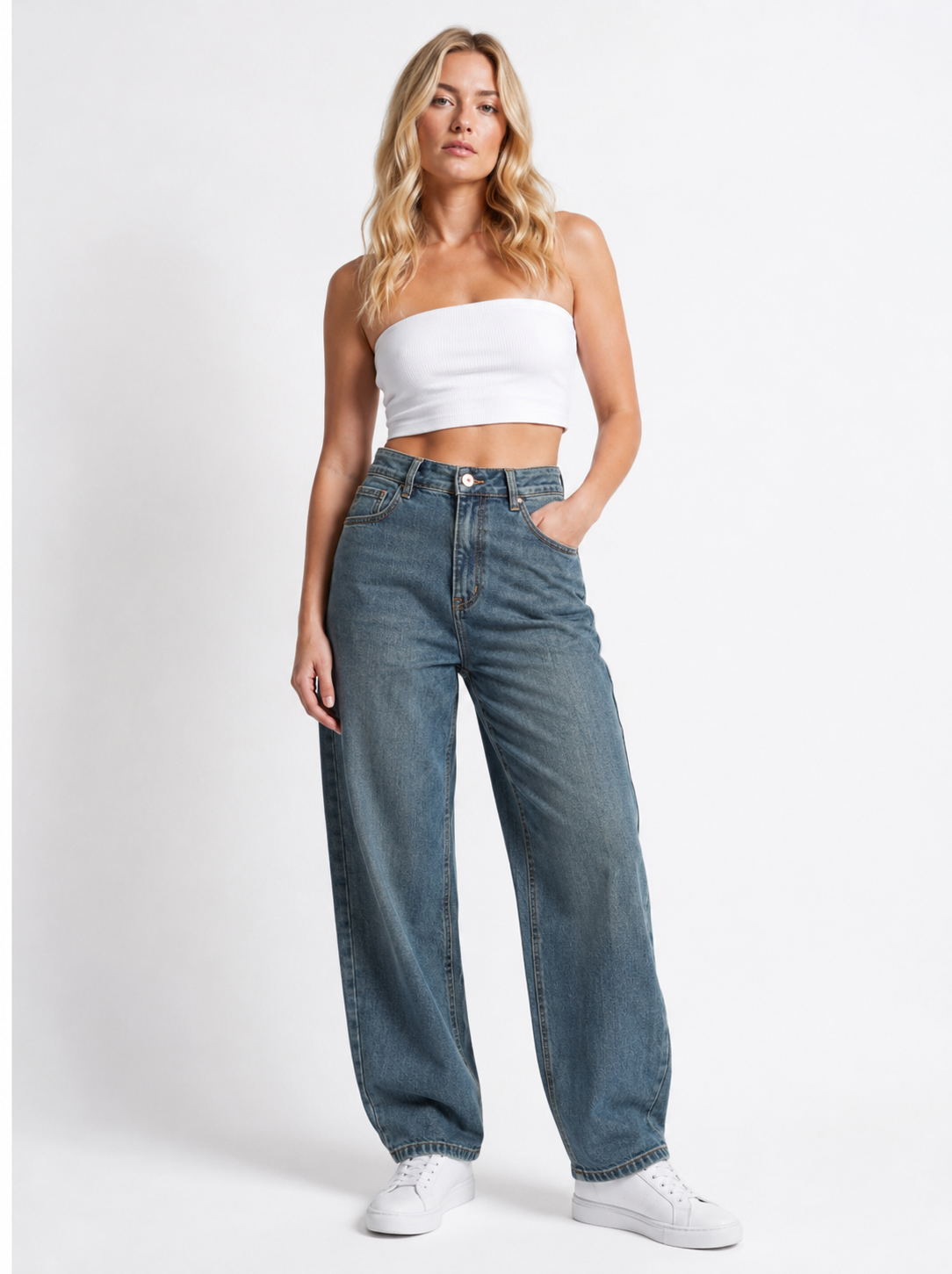 Barrel Leg Jeans