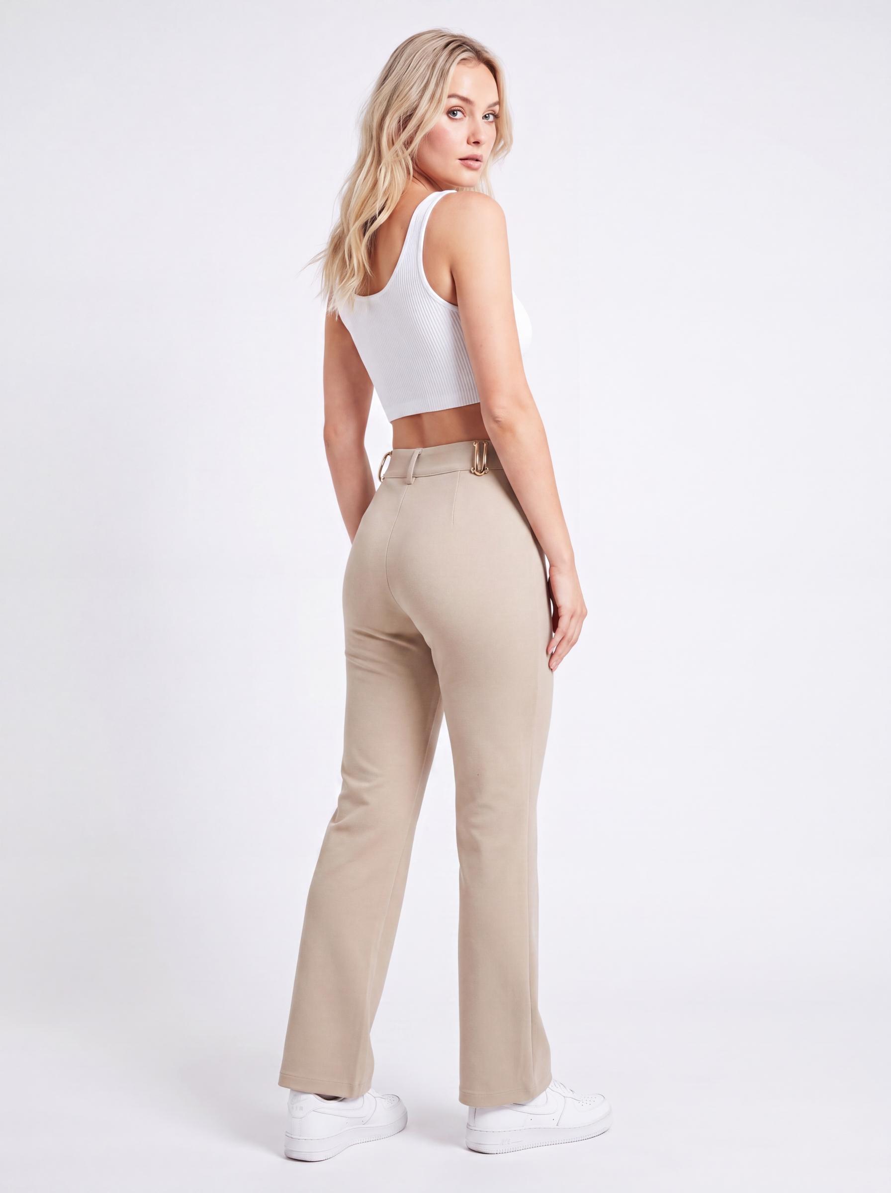 High-Rise Slim Bootcut Denim Jeans