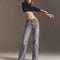 Faded Wash Relaxed Fit High Rise Wide Leg Jeans